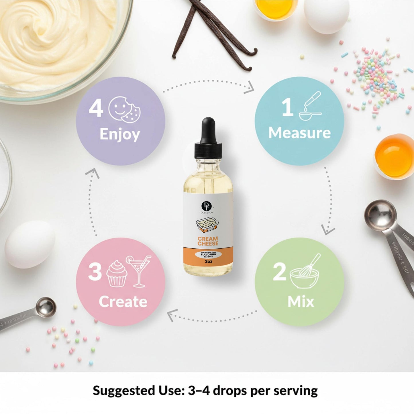 Natural Cream Cheese Extract