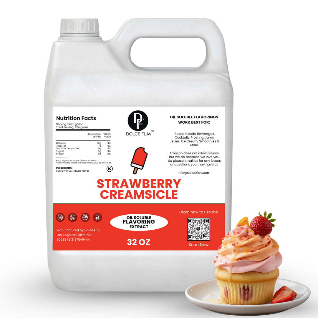 Oil Soluble Strawberry Creamsicle Flavoring
