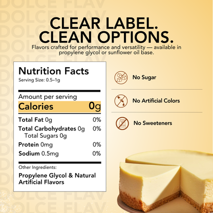 Cheesecake Flavoring Water Soluble