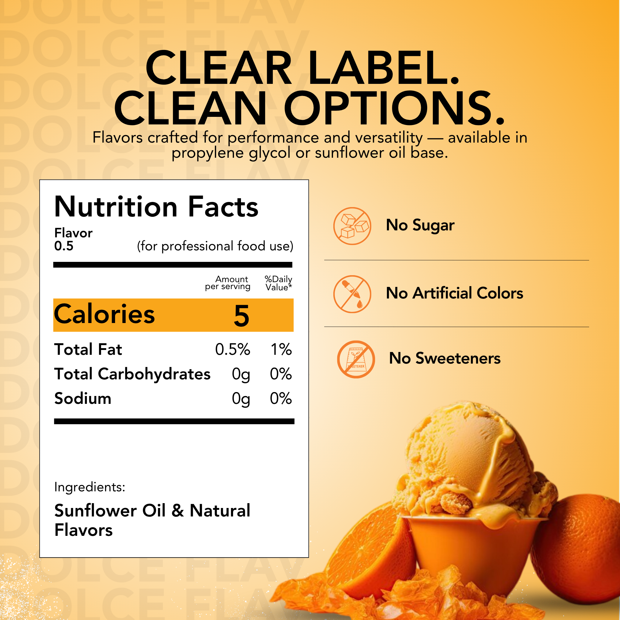 Oil Soluble Orange Flavoring