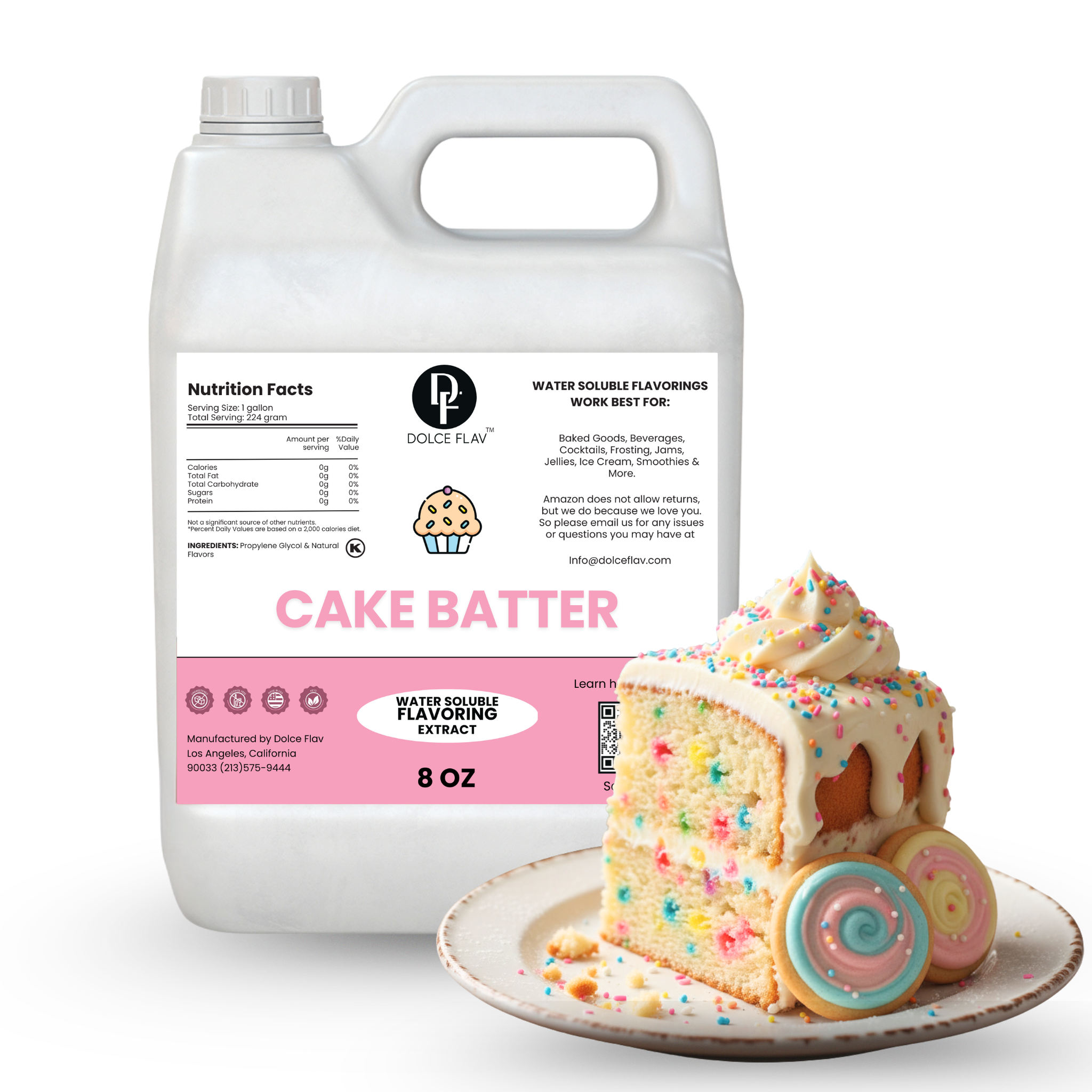 Cake Batter Extract Water Soluble