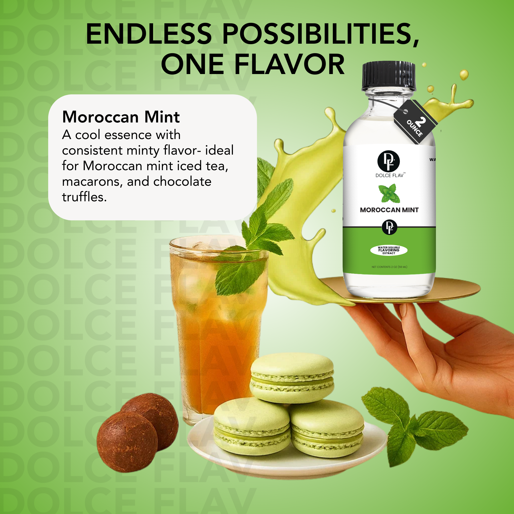 Natural Moroccan Mint Flavor Extract