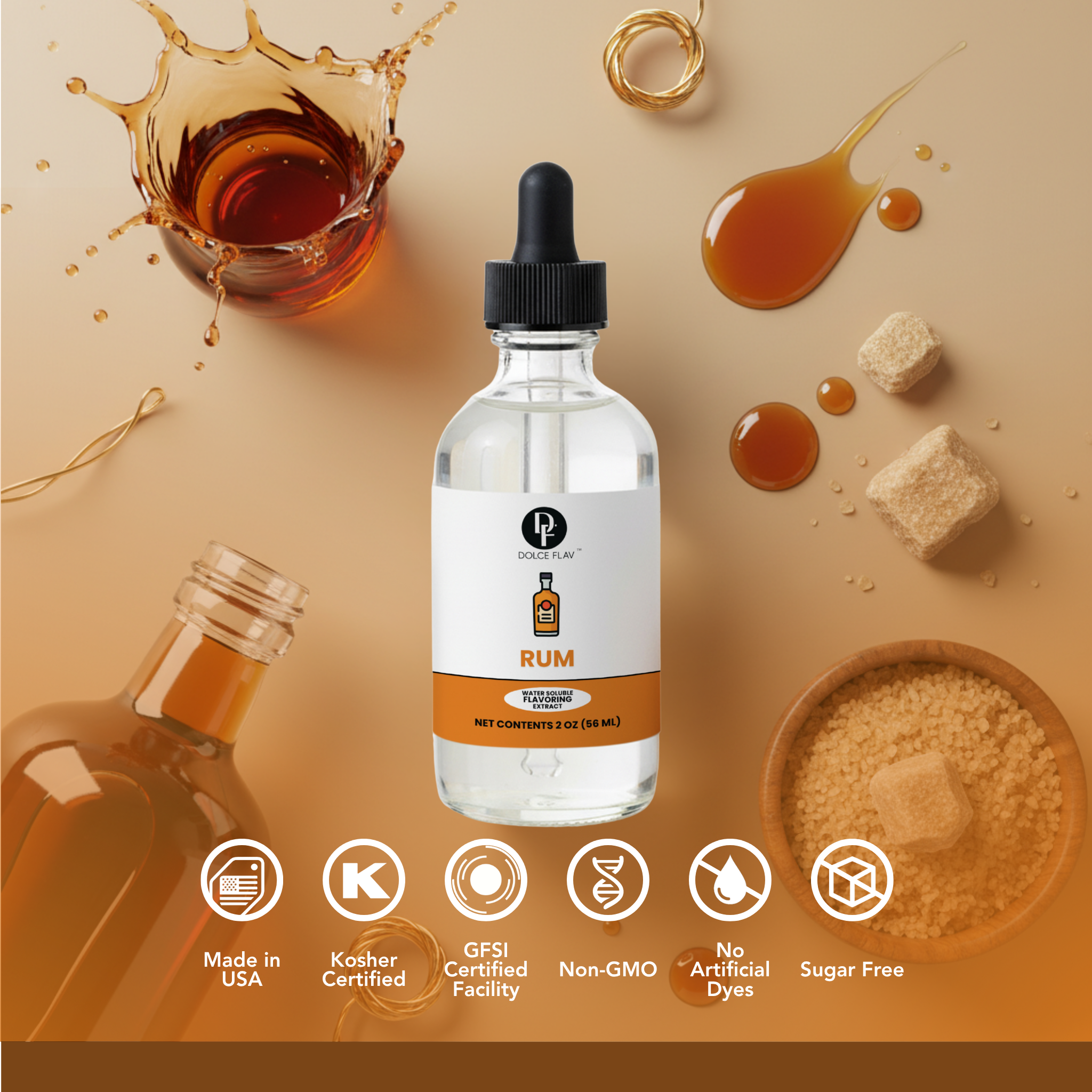 Rum Flavoring Water Soluble