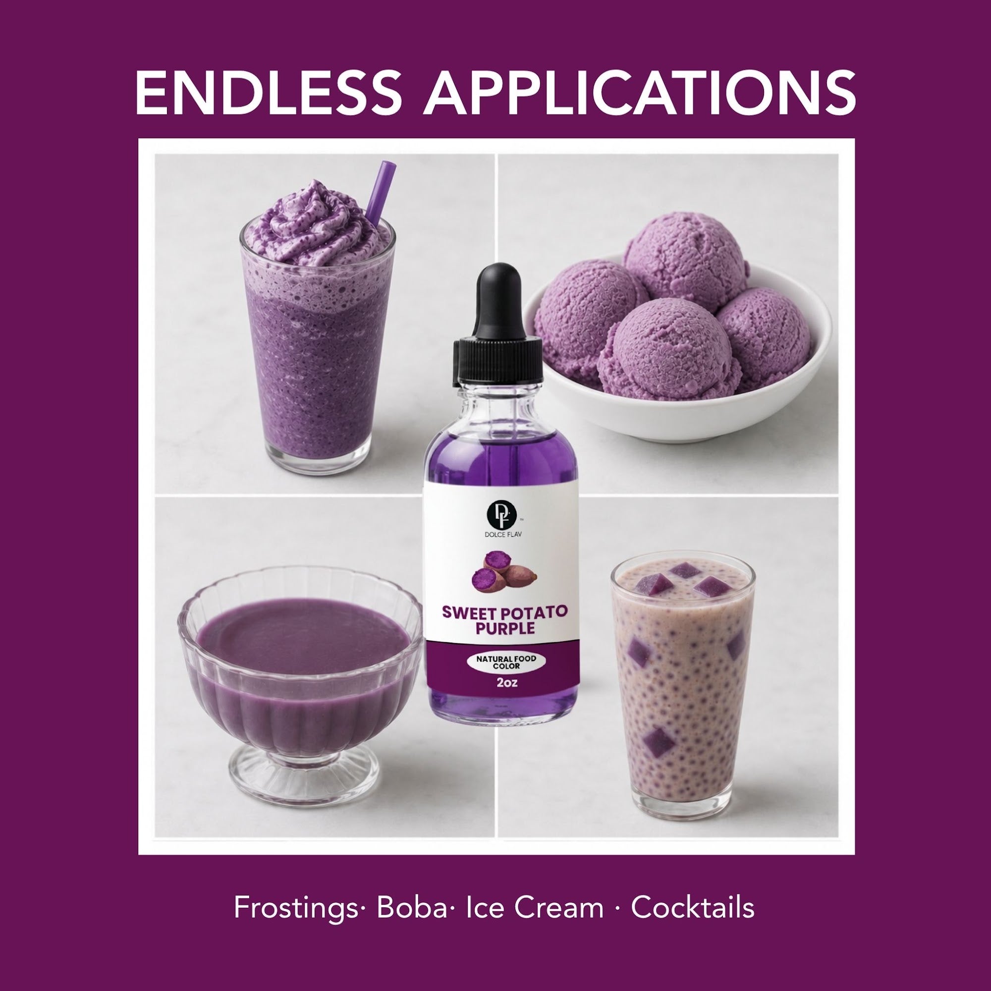 Natural Sweet Potato Purple Food Color