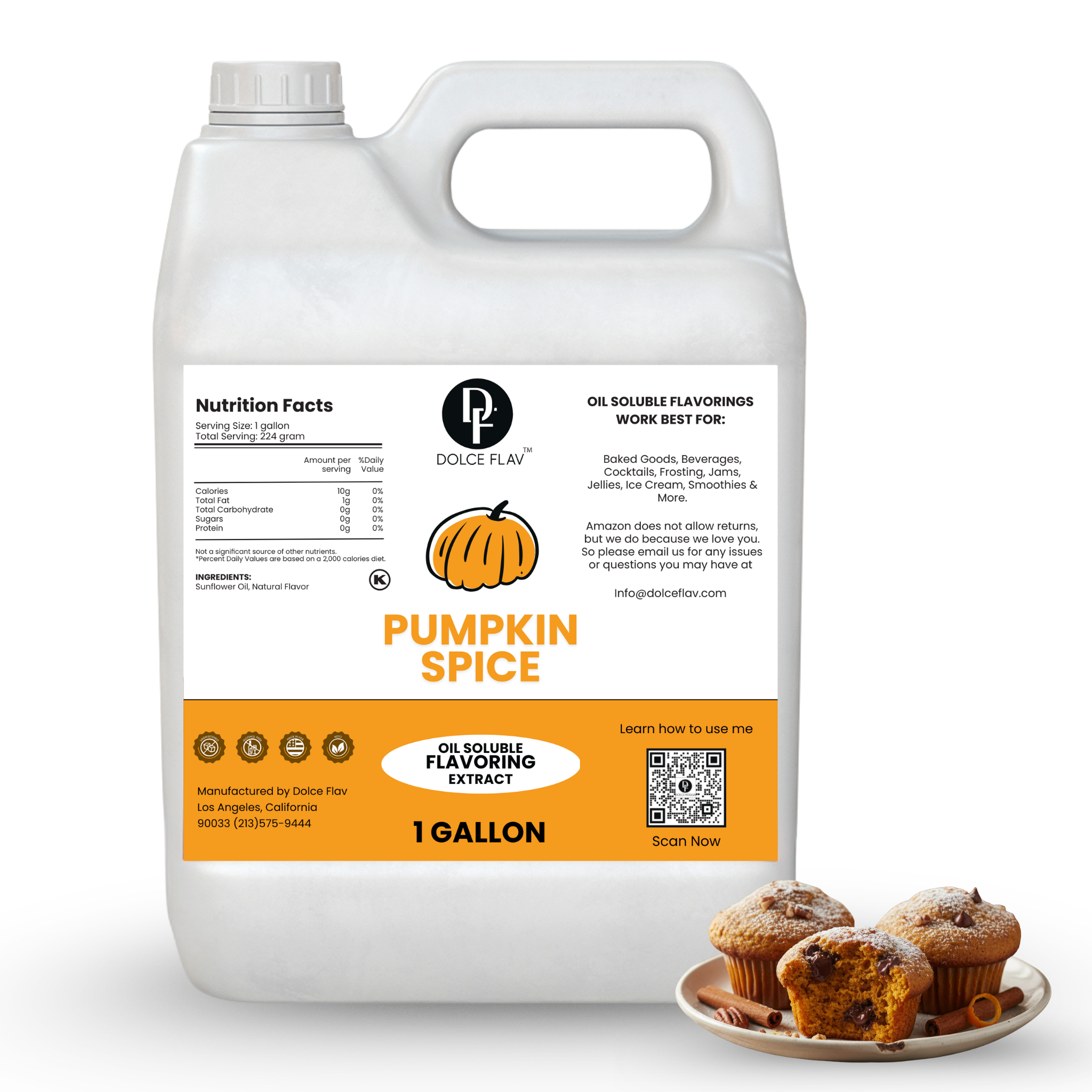Oil Soluble Pumpkin Spice Flavoring
