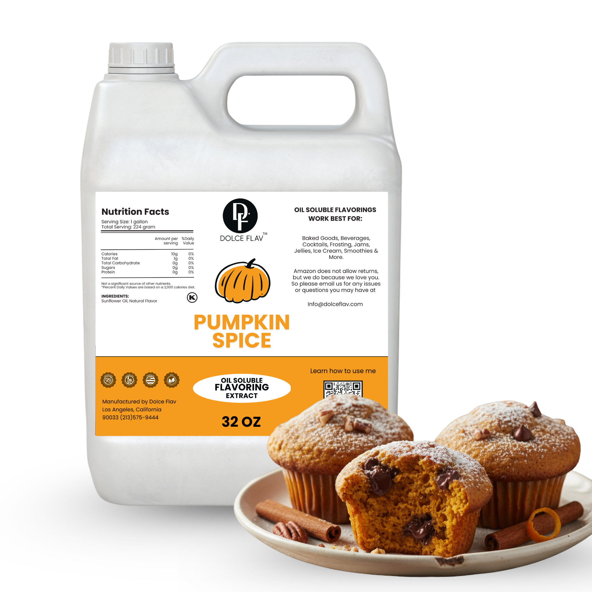 Oil Soluble Pumpkin Spice Flavoring