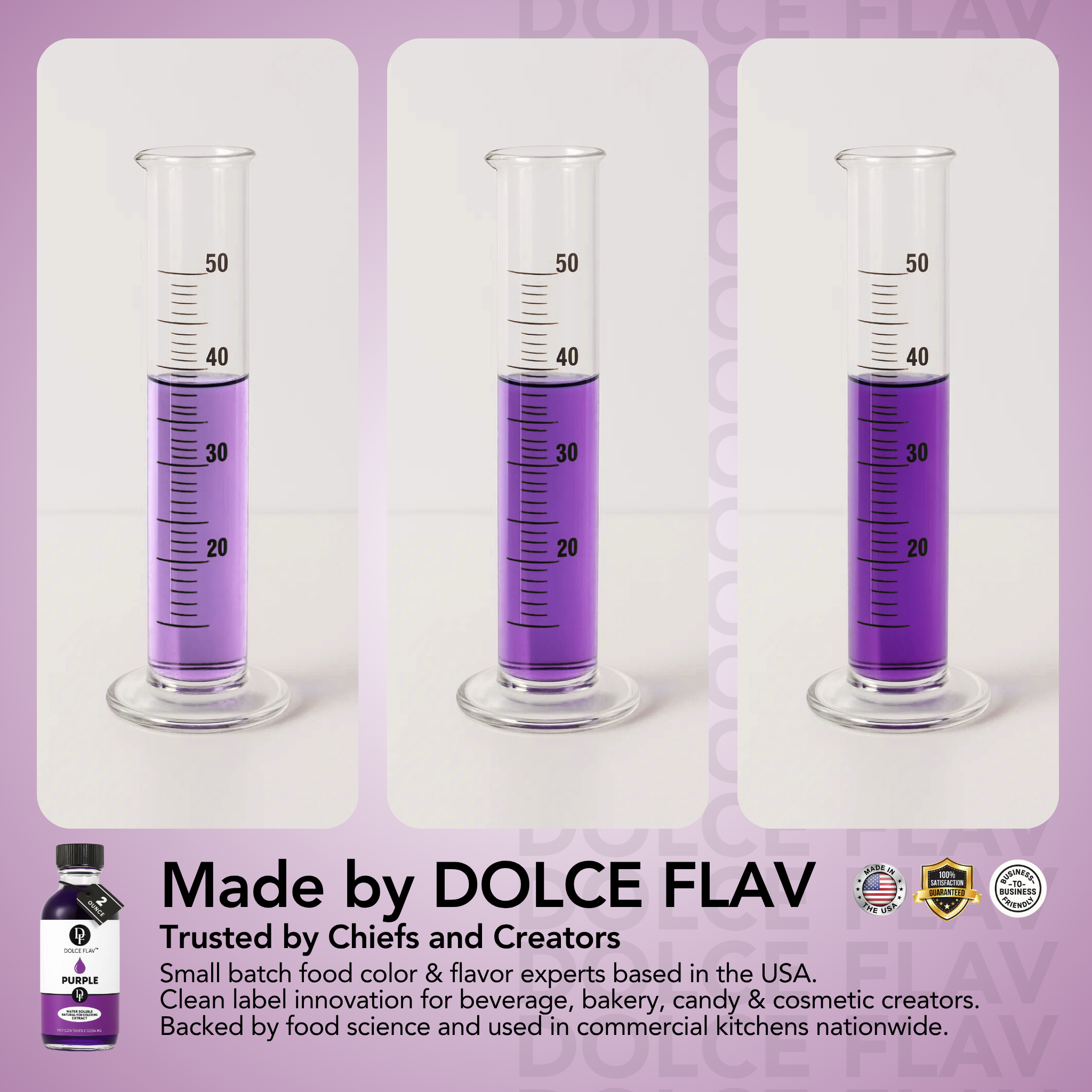 Natural Purple Food Coloring - Water Soluble