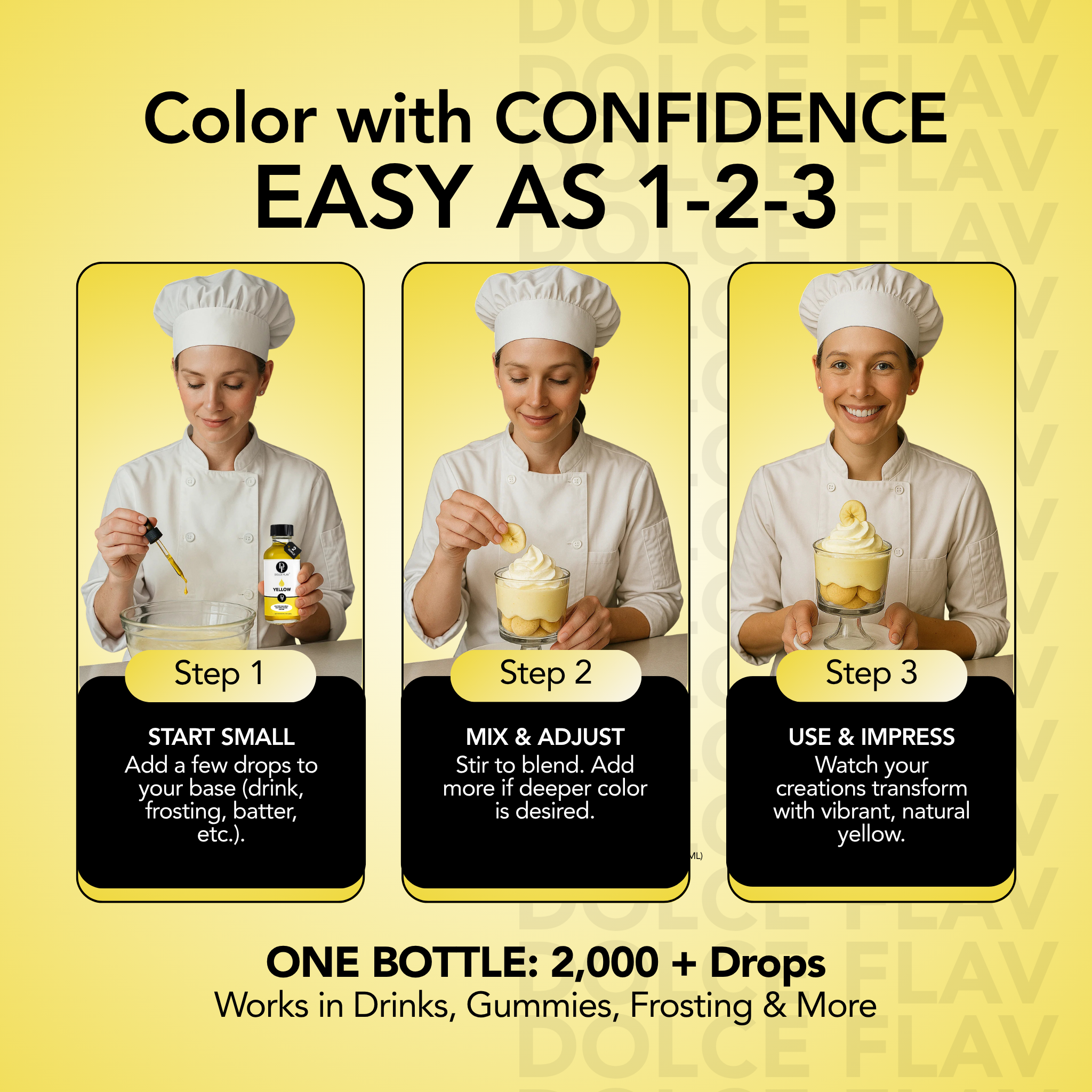 Natural Yellow Food Color