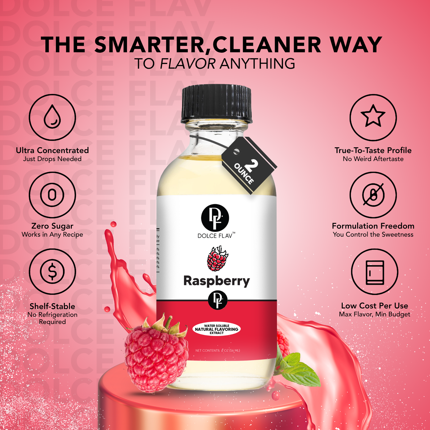 Raspberry Flavoring Water Soluble