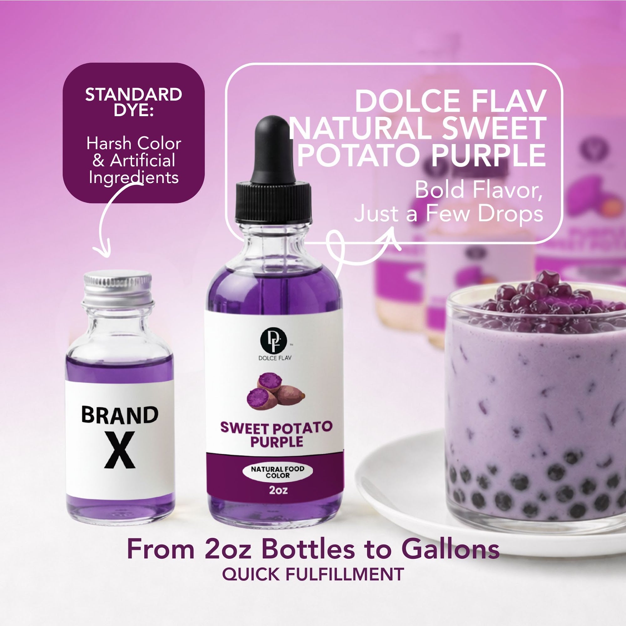Natural Sweet Potato Purple Food Color
