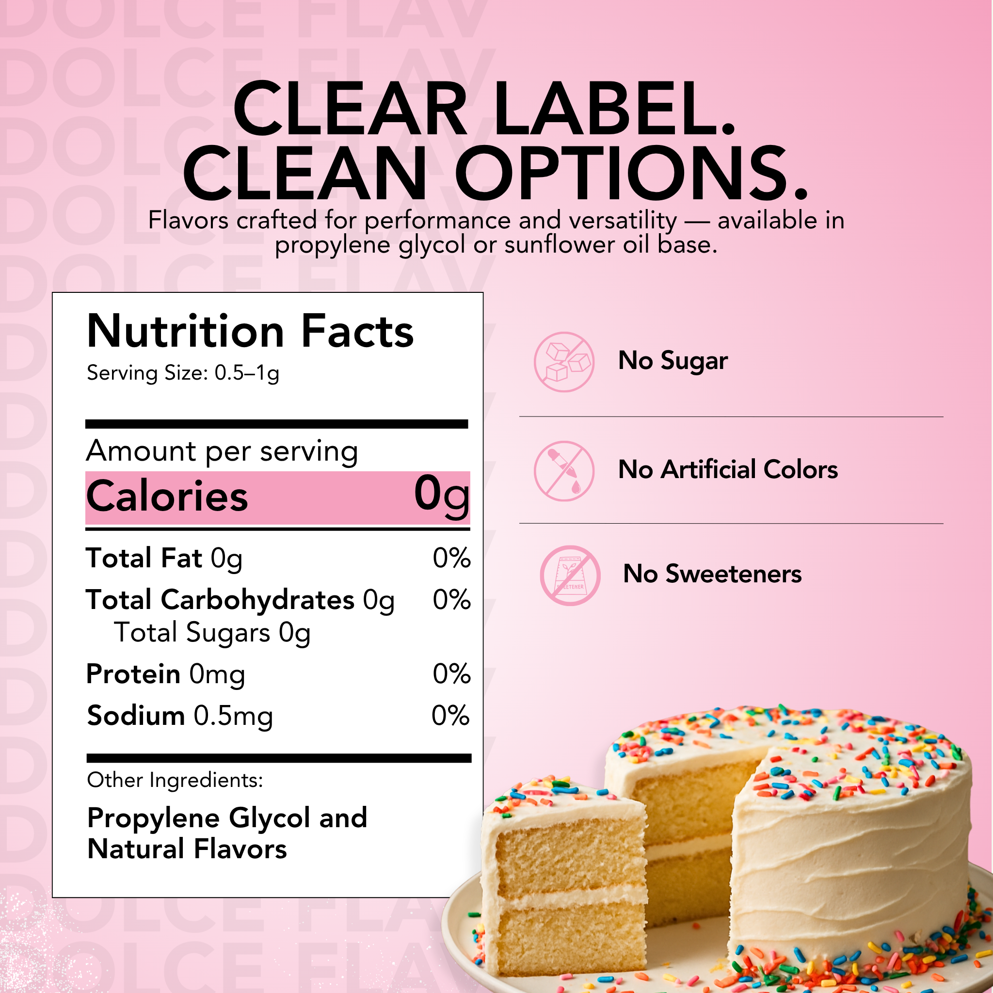 Cake Batter Extract Water Soluble