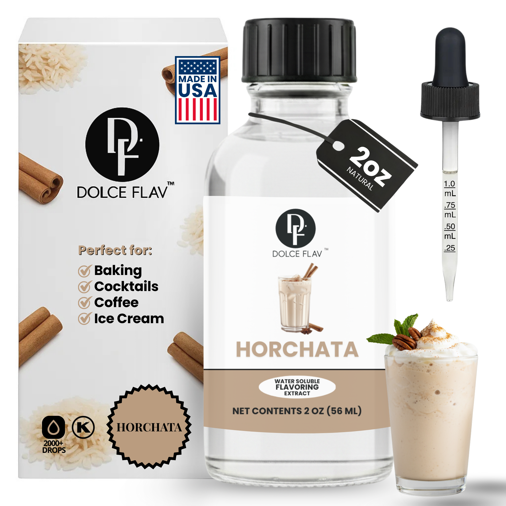 Natural Horchata Flavor Extract