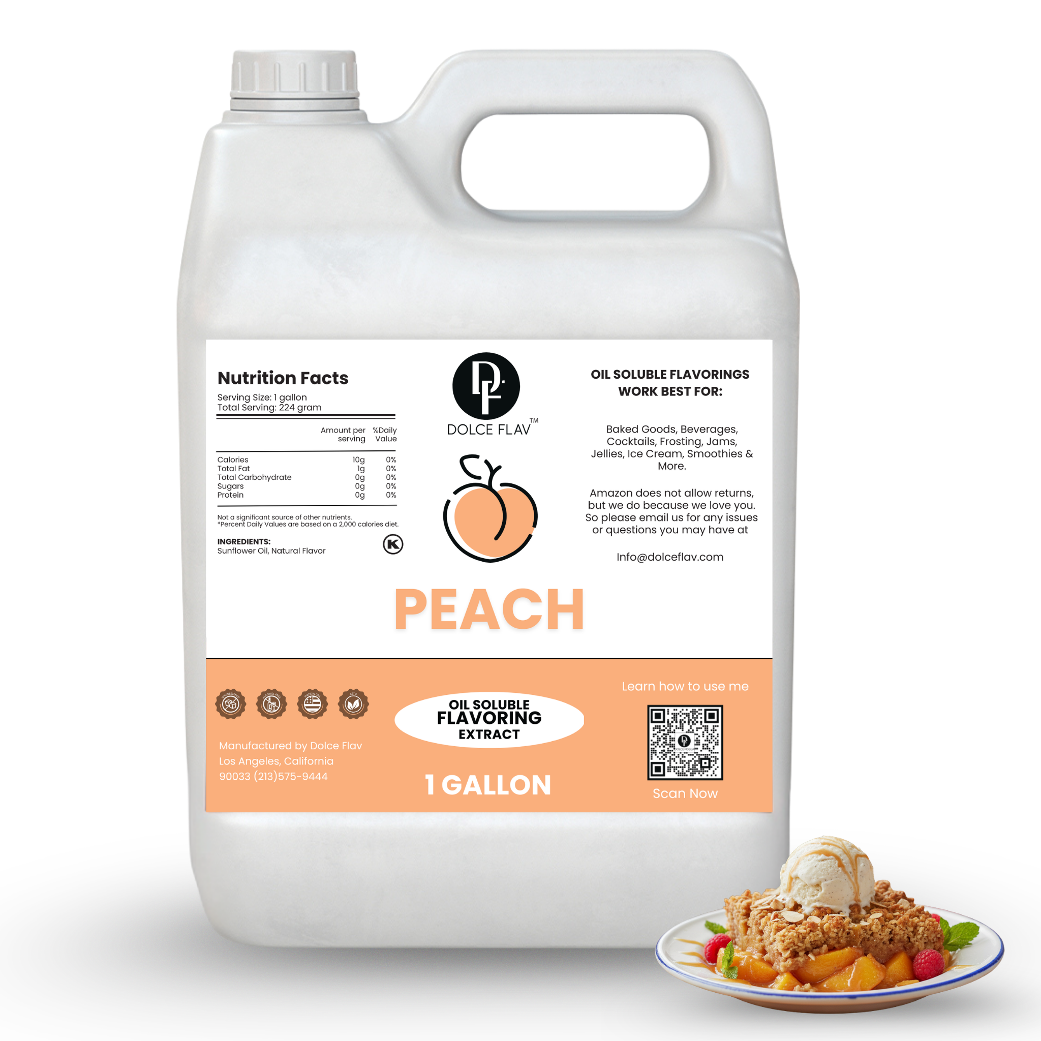 Oil Soluble Peach Flavoring