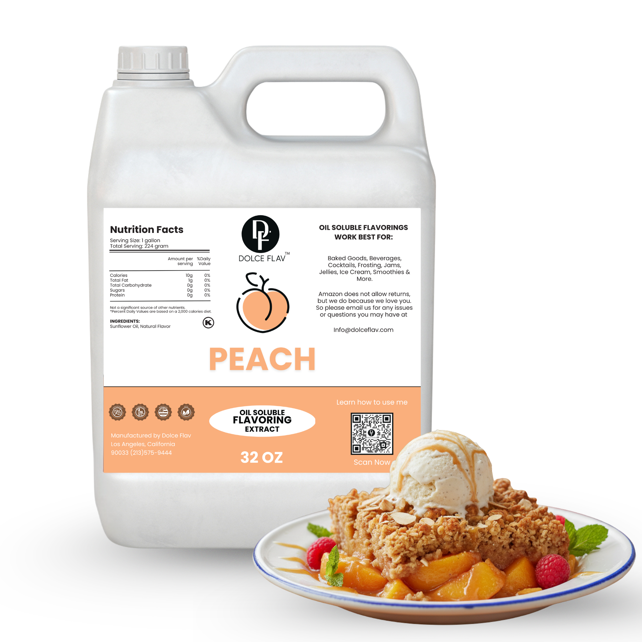 Oil Soluble Peach Flavoring