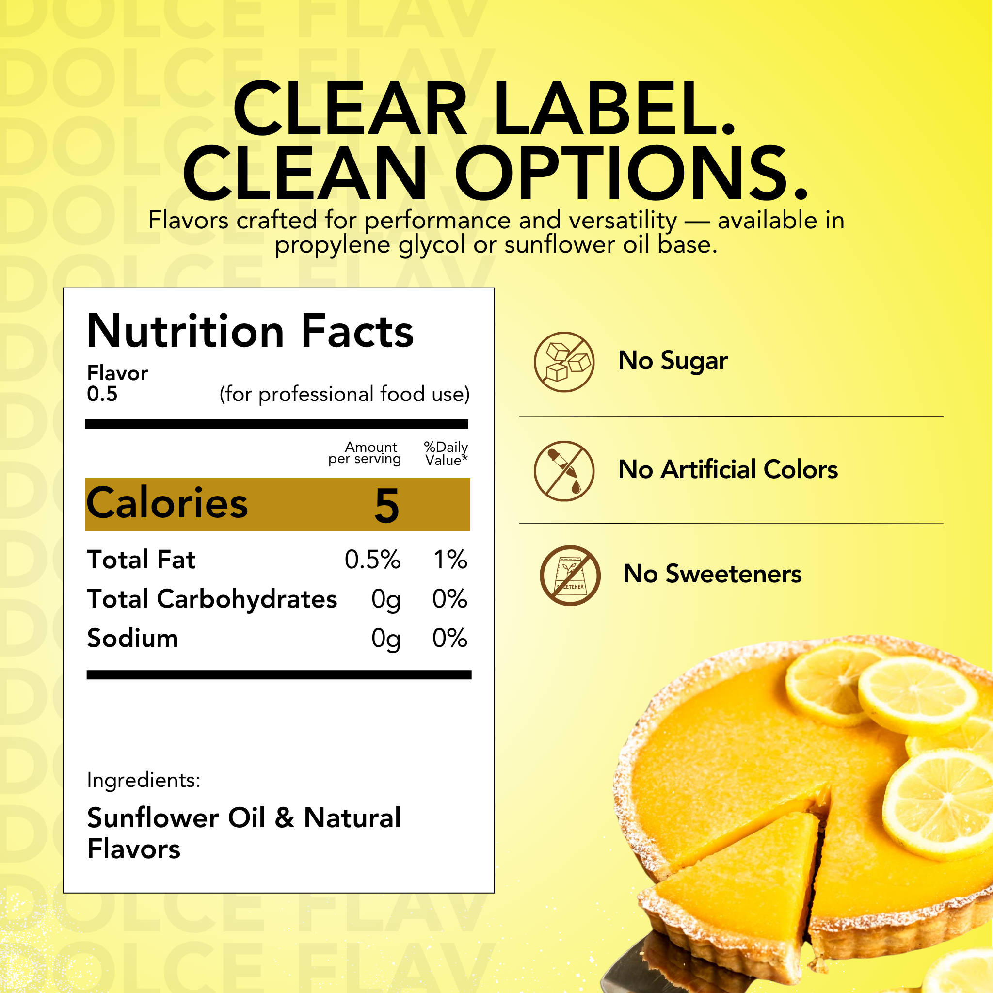 Oil Soluble Lemon Flavoring