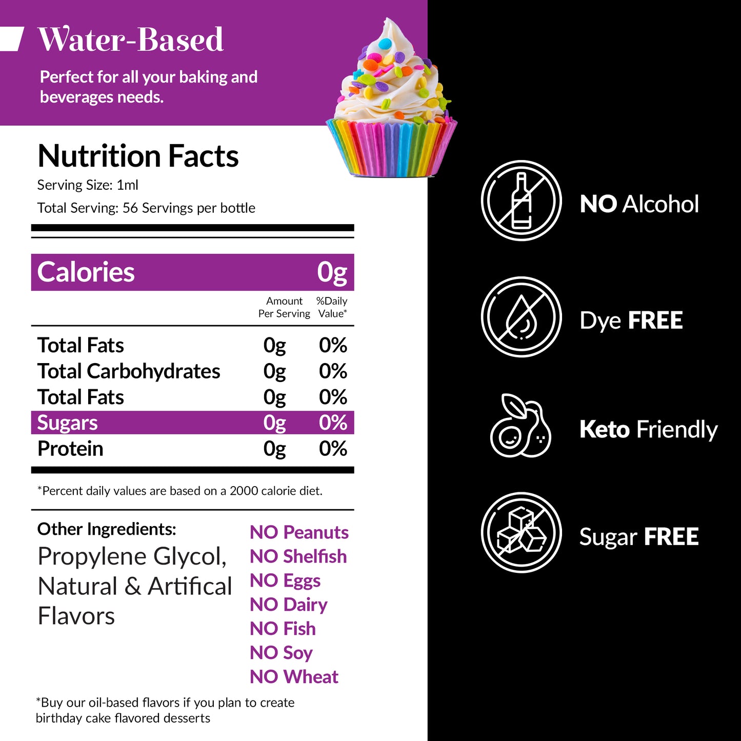 Birthday Cake Batter Extract Water Soluble