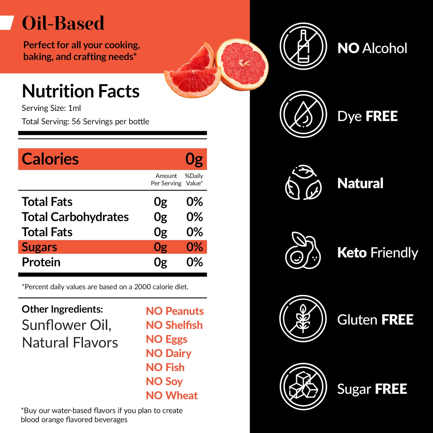 Oil Soluble Blood Orange Flavoring