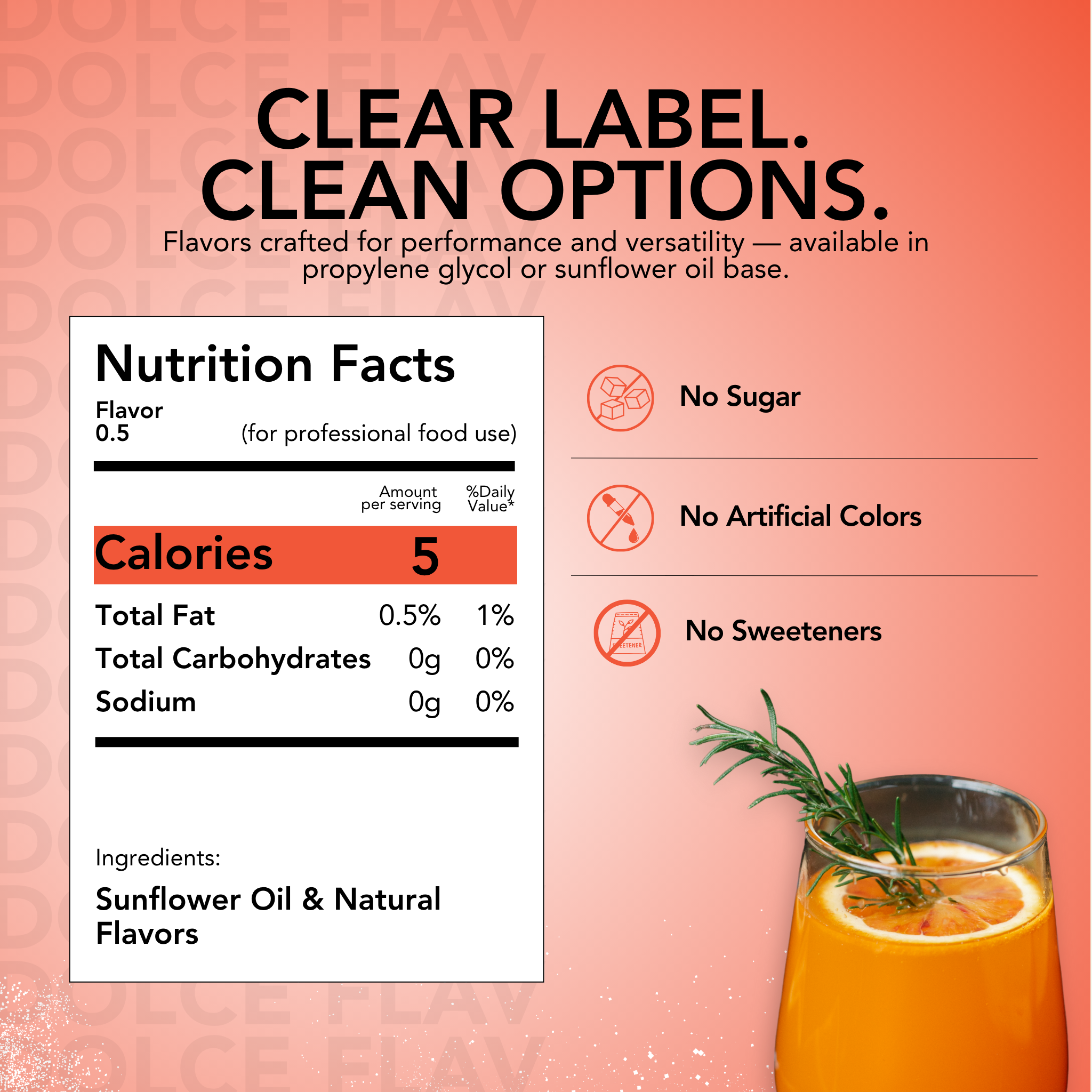 Oil Soluble Blood Orange Flavoring