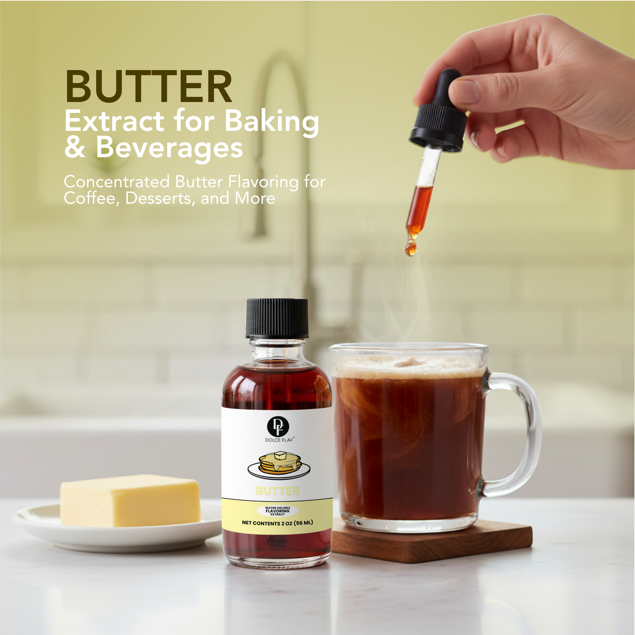 Butter Extract - Sugar & Fat-Free Water Soluble
