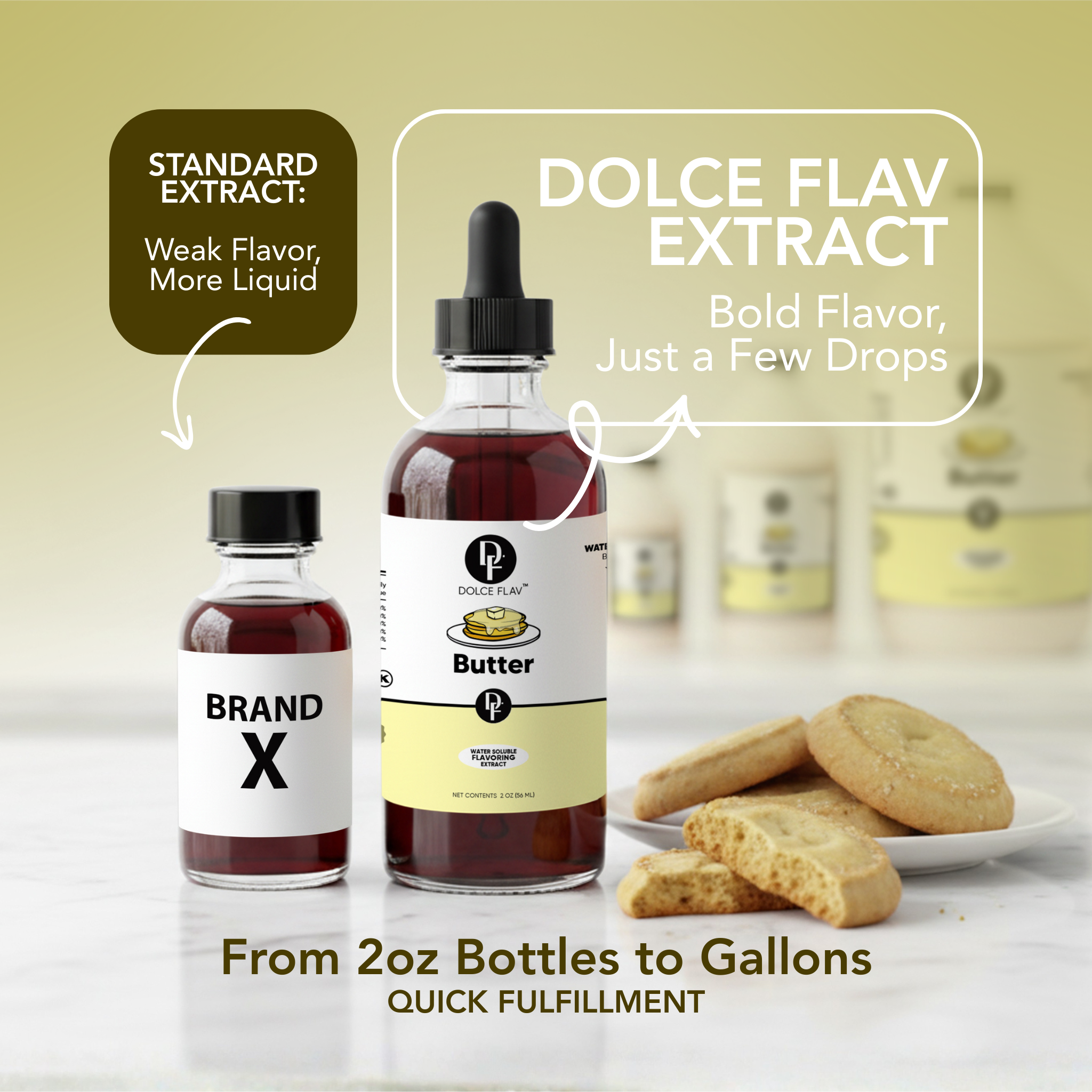 Butter Extract - Sugar & Fat-Free Water Soluble