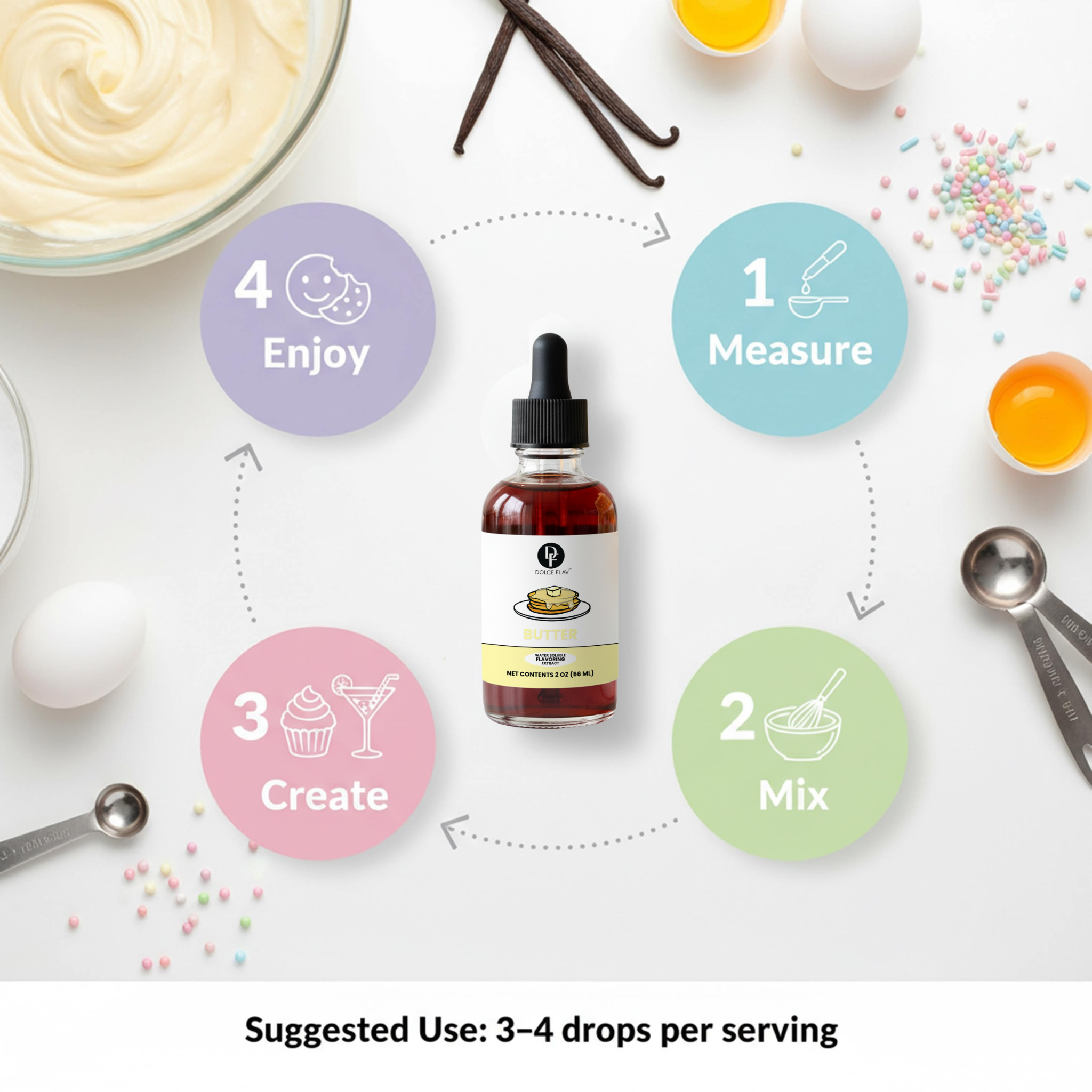 Butter Extract - Sugar & Fat-Free Water Soluble