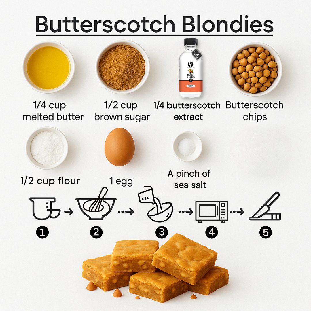 butterscotch blondie recipe