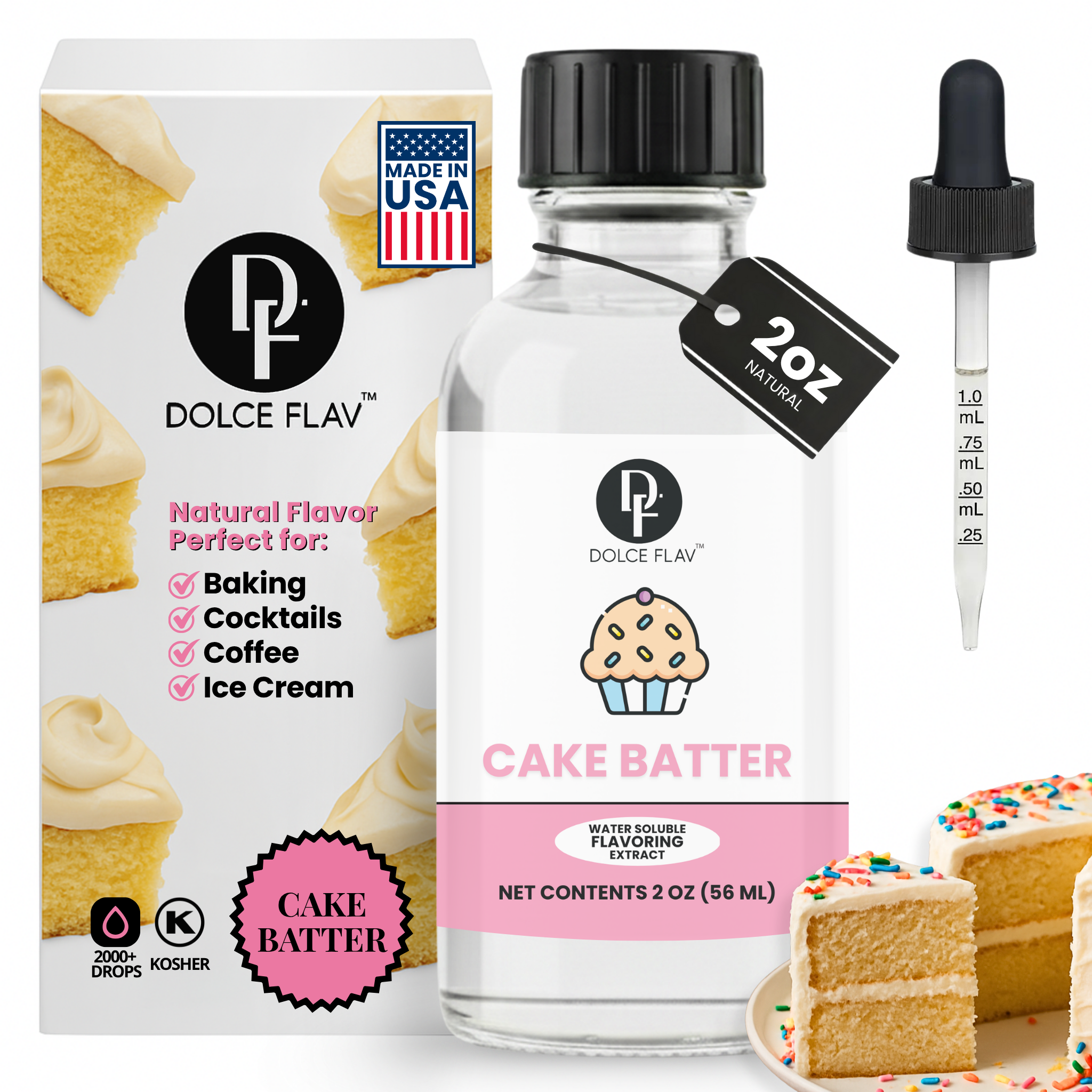 Cake Batter Extract Water Soluble