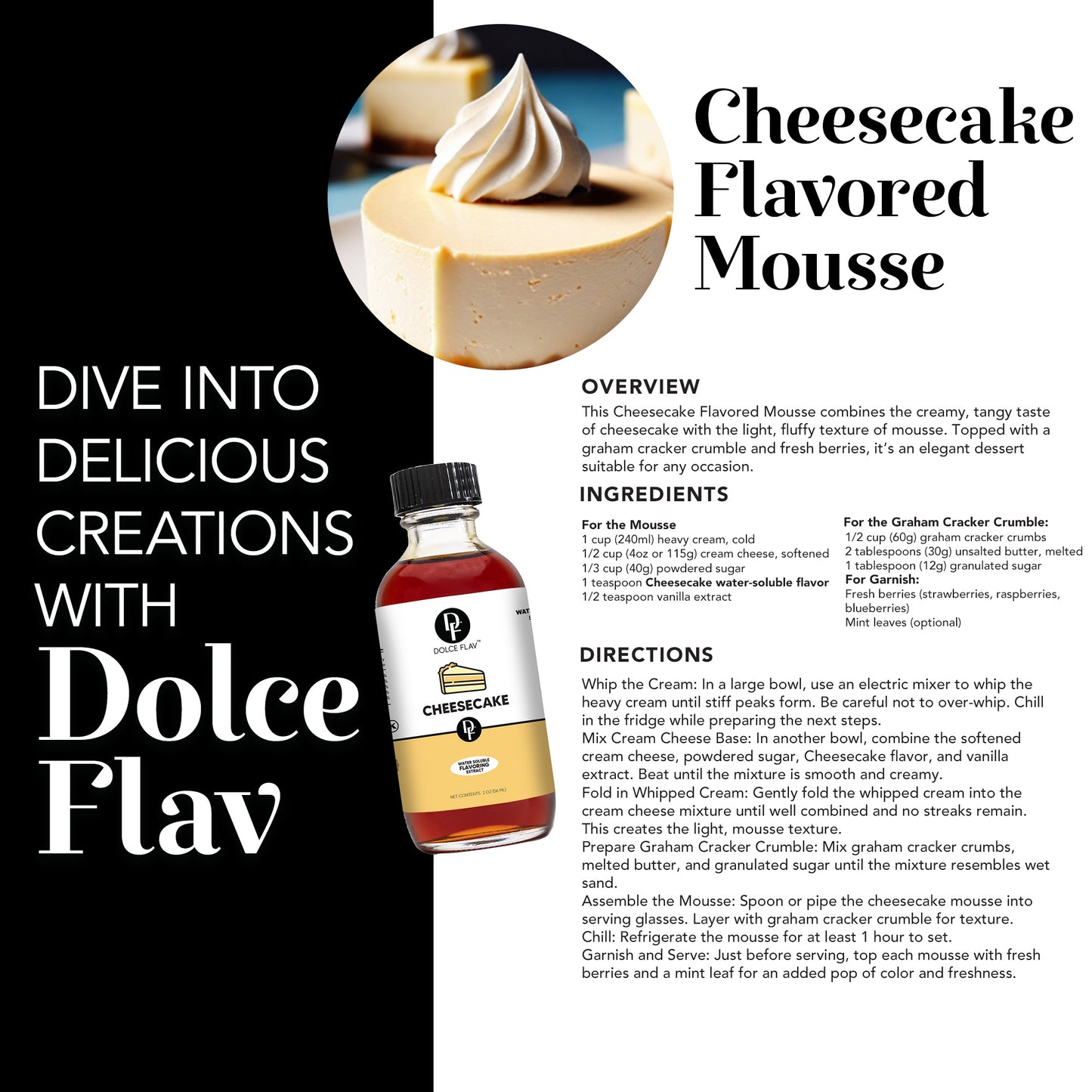 Cheesecake Flavoring Water Soluble