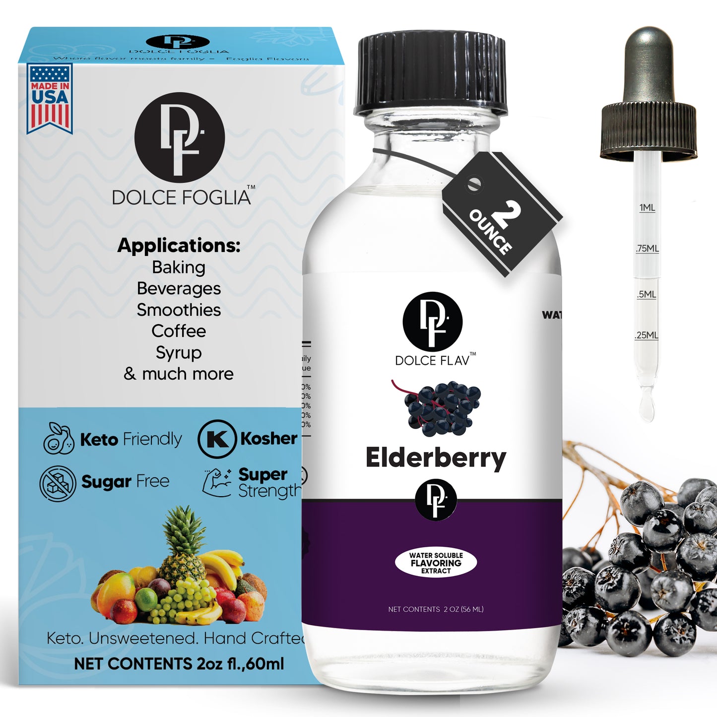 Elderberry Extract Water Soluble