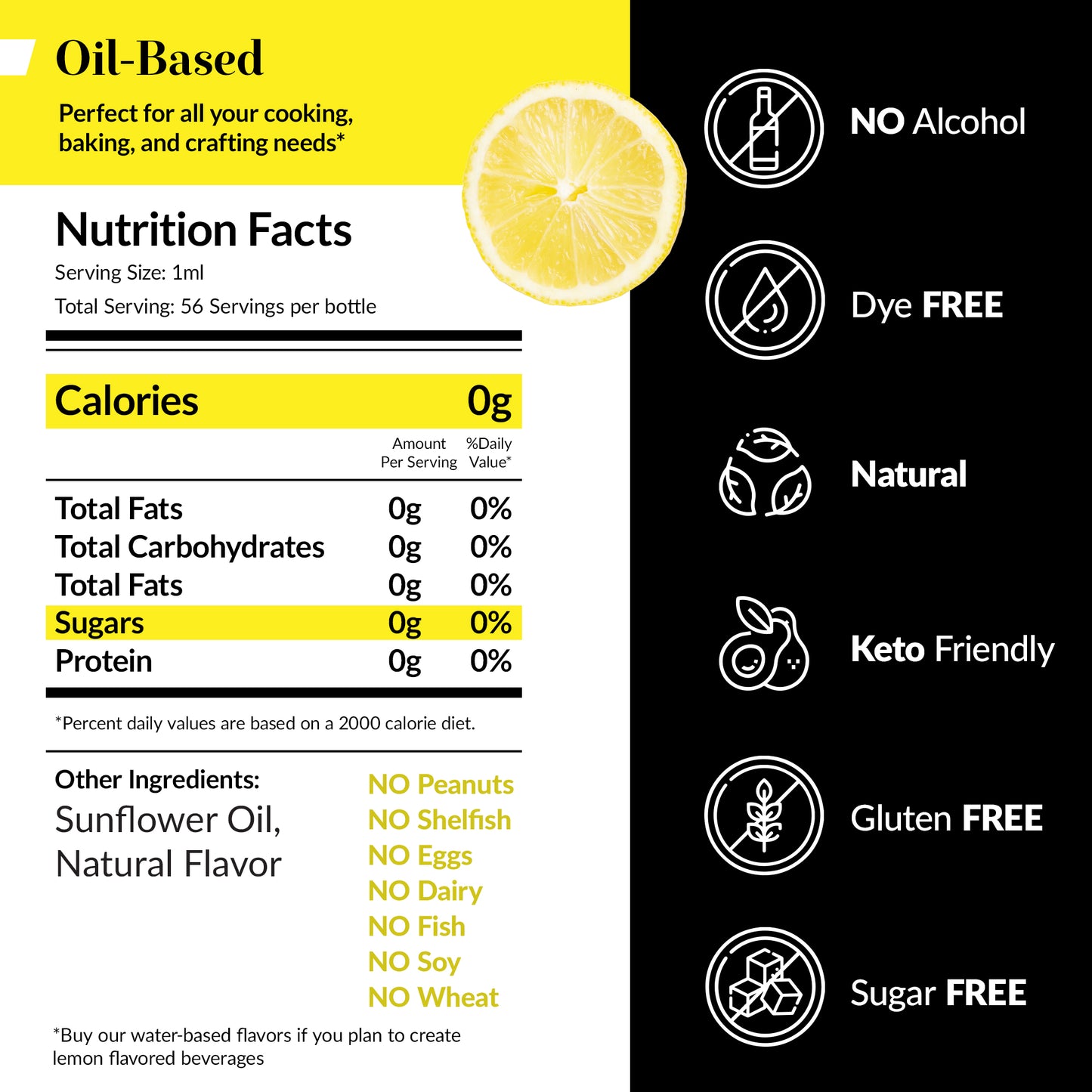 Oil Soluble Lemon Flavoring