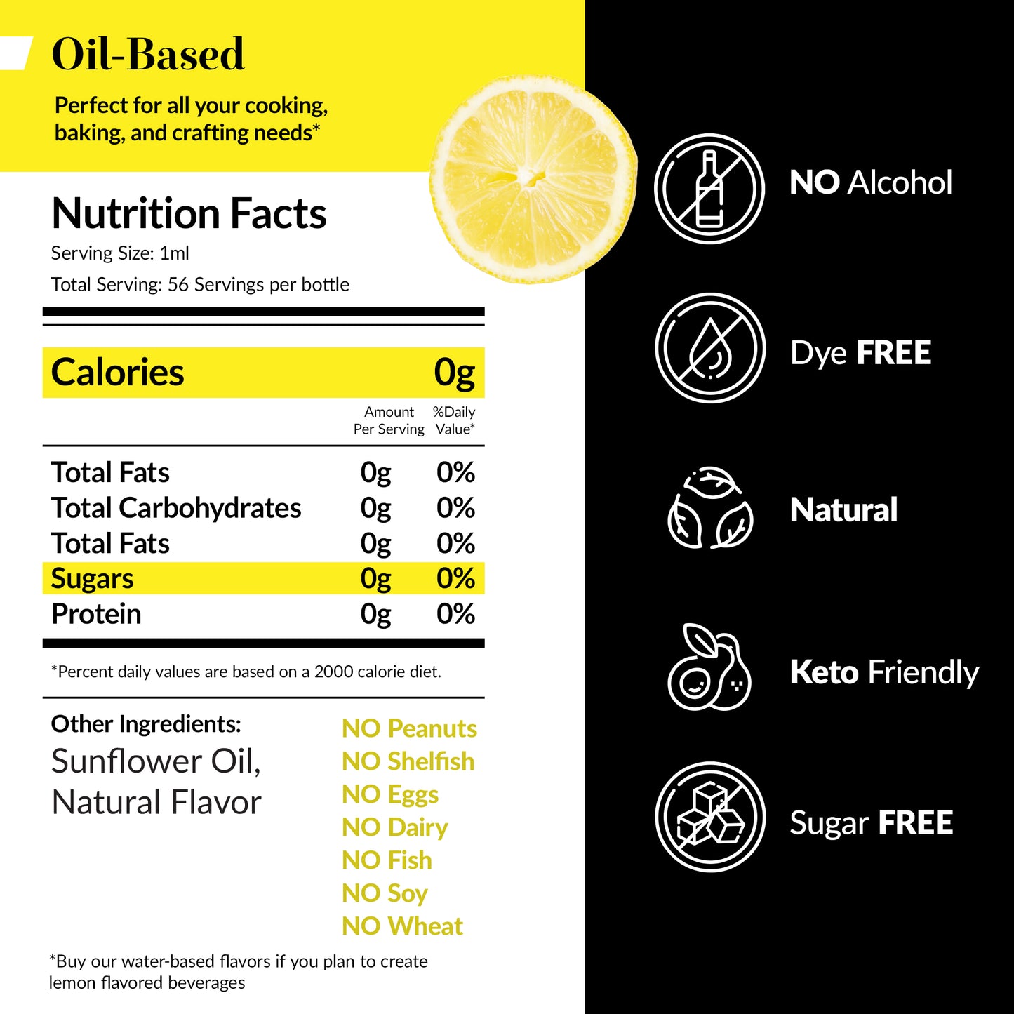 Oil Soluble Lemon Flavoring