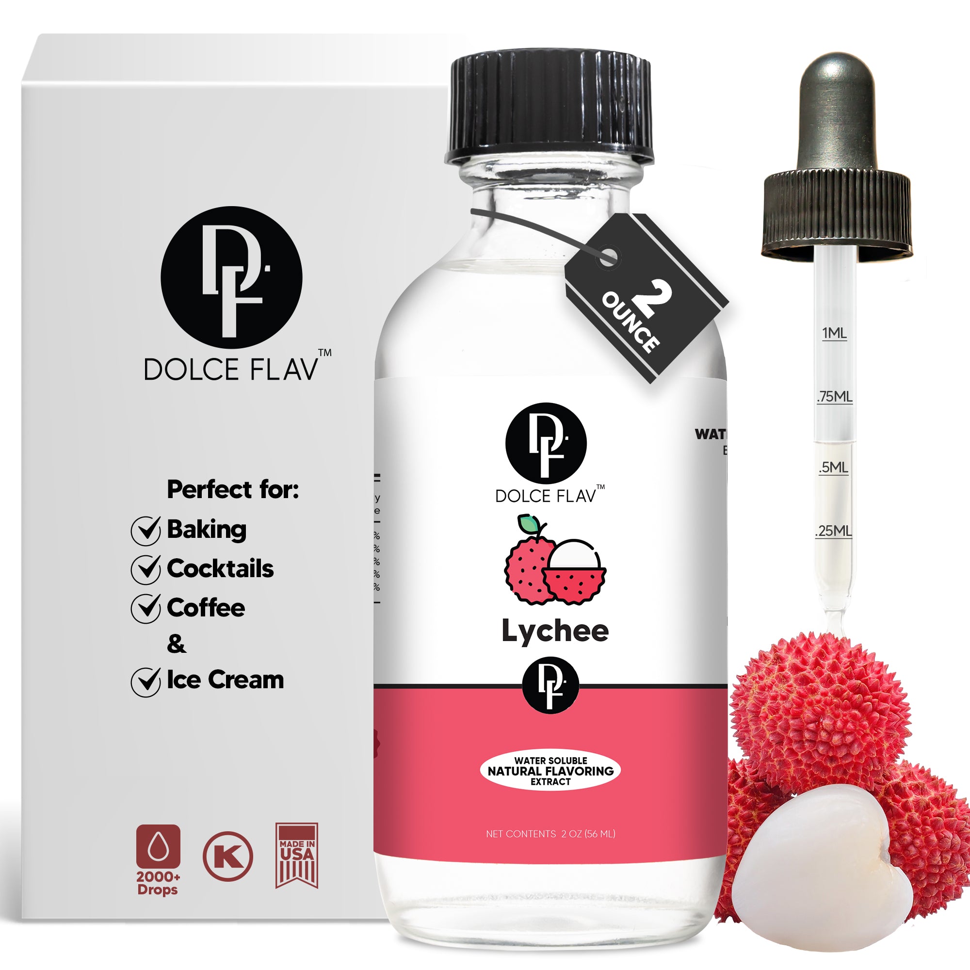Premium Lychee Extract | Exceptional Taste | Dolce Flav