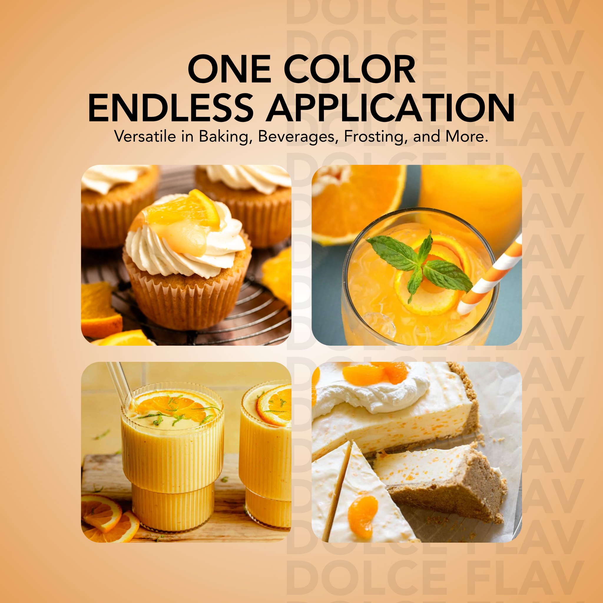 Natural Orange Food Color - Water Soluble