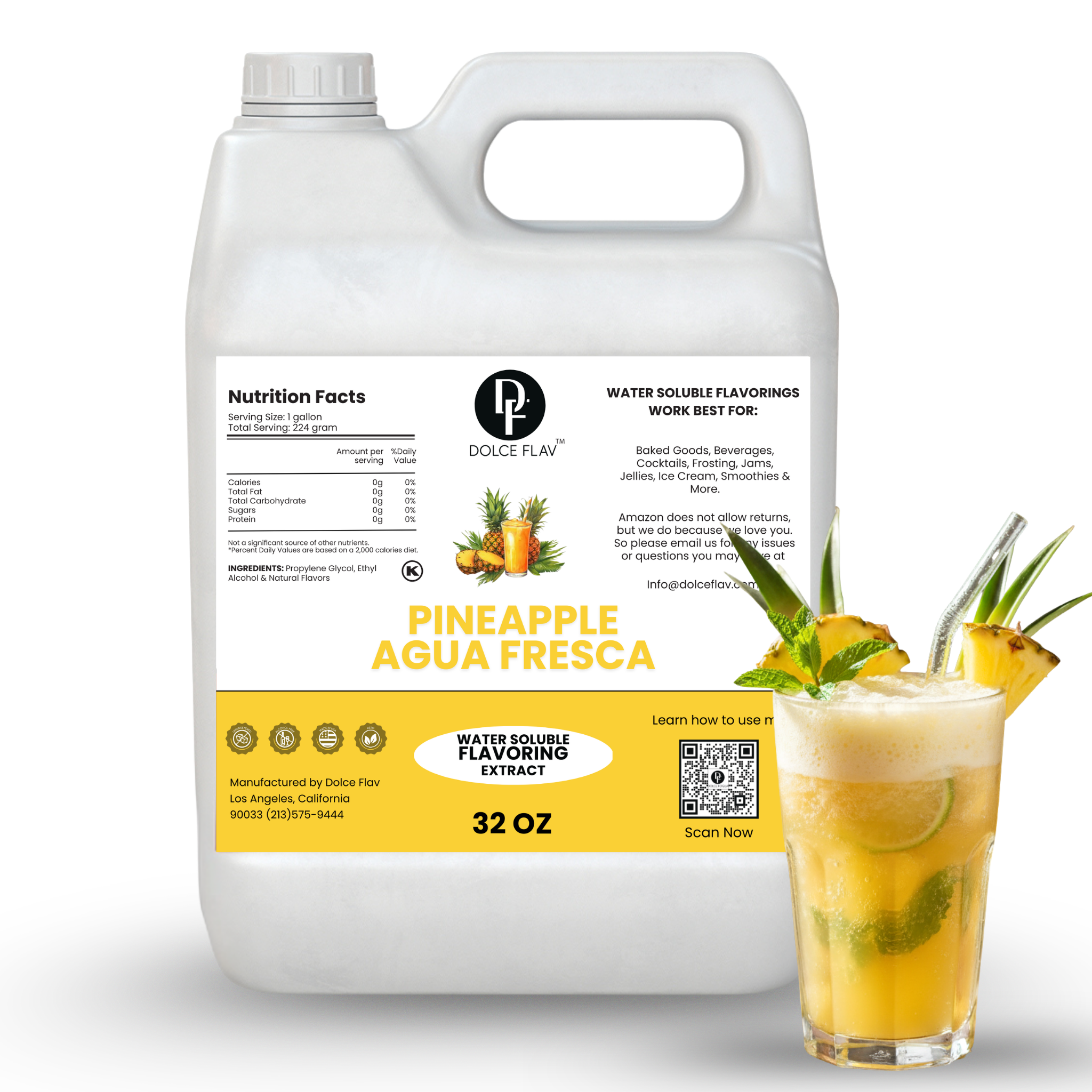Pineapple Agua Fresca Extract