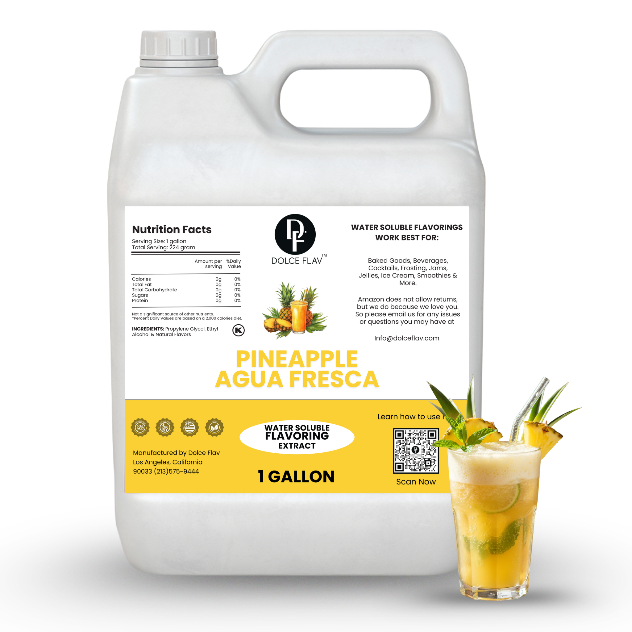 Pineapple Agua Fresca Extract
