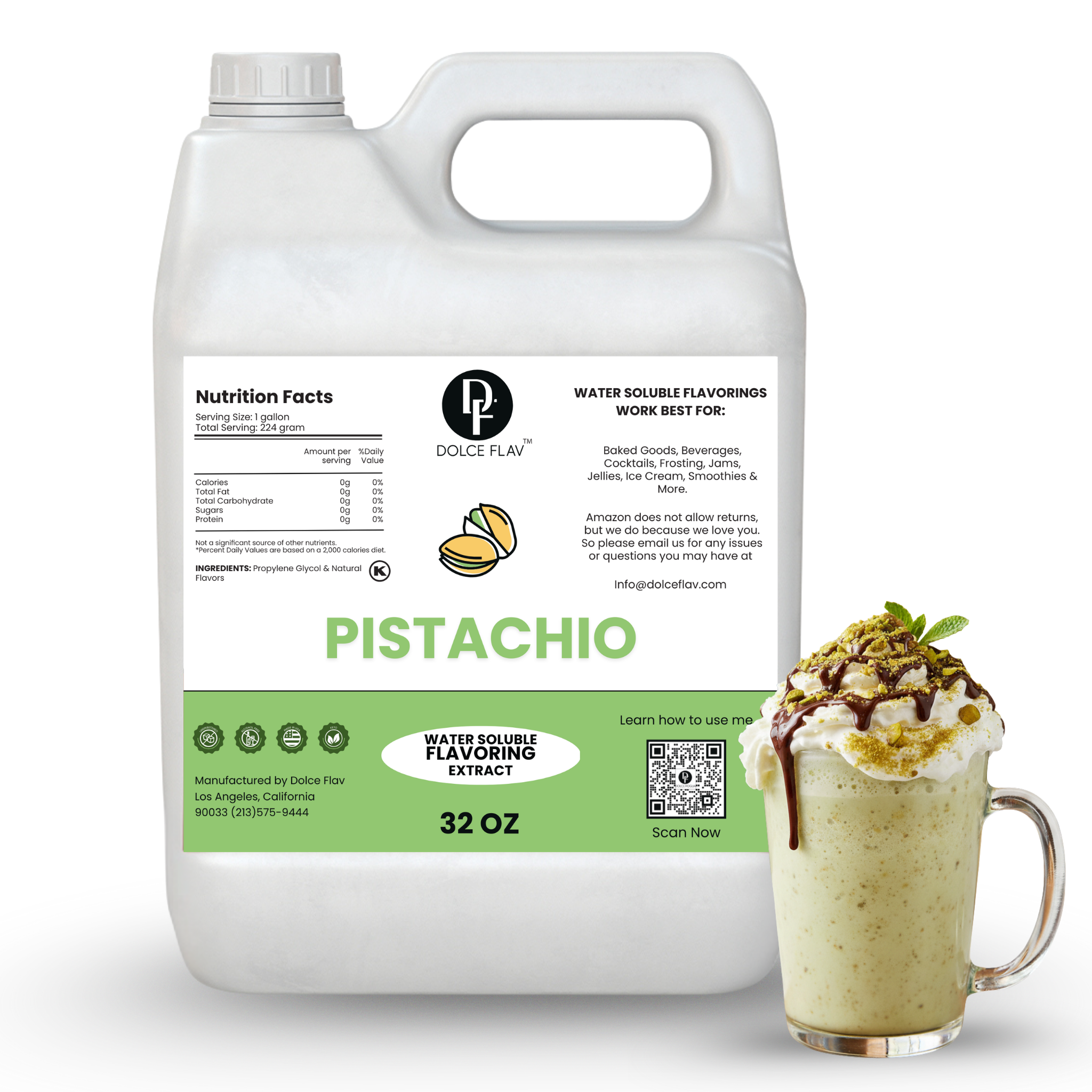 Pistachio Extract Water Soluble