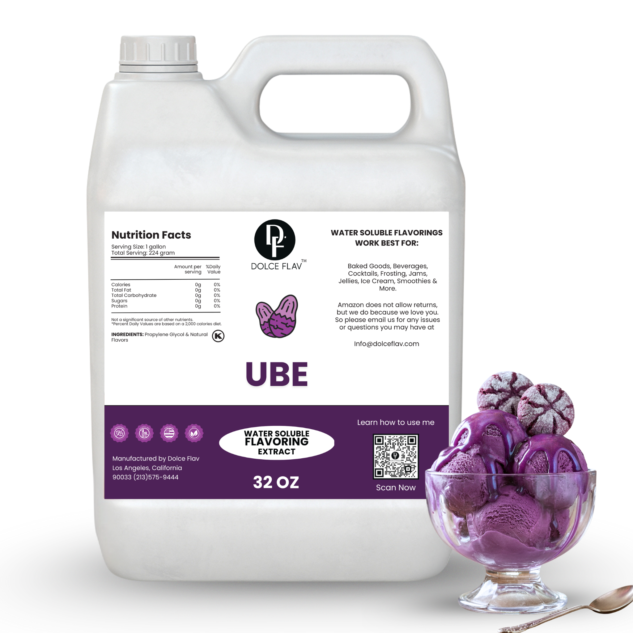 Purple Ube Extract Water Soluble
