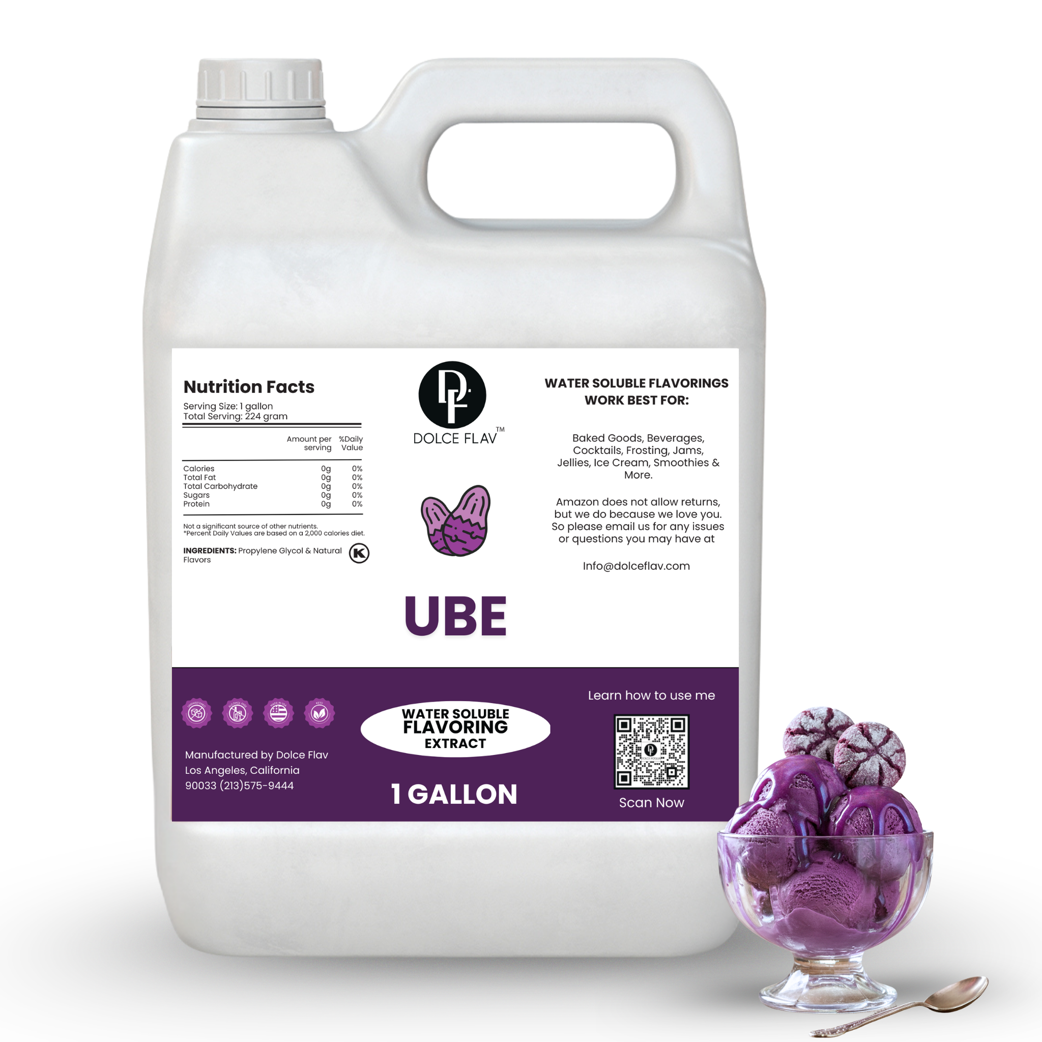 Purple Ube Extract Water Soluble