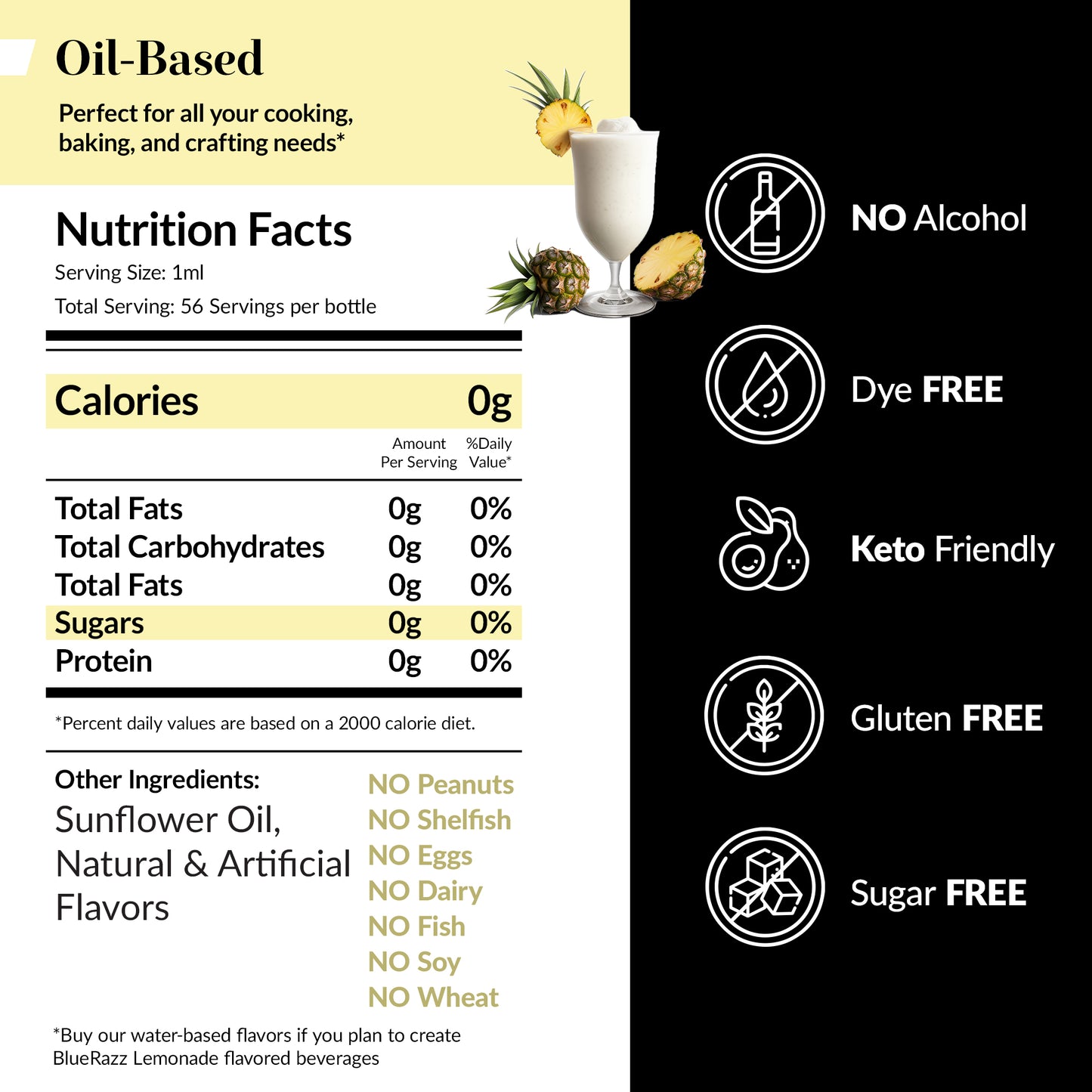 Oil Soluble Pina Colada Flavoring