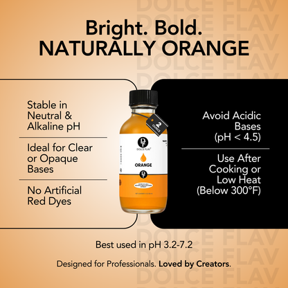 Natural Orange Food Color