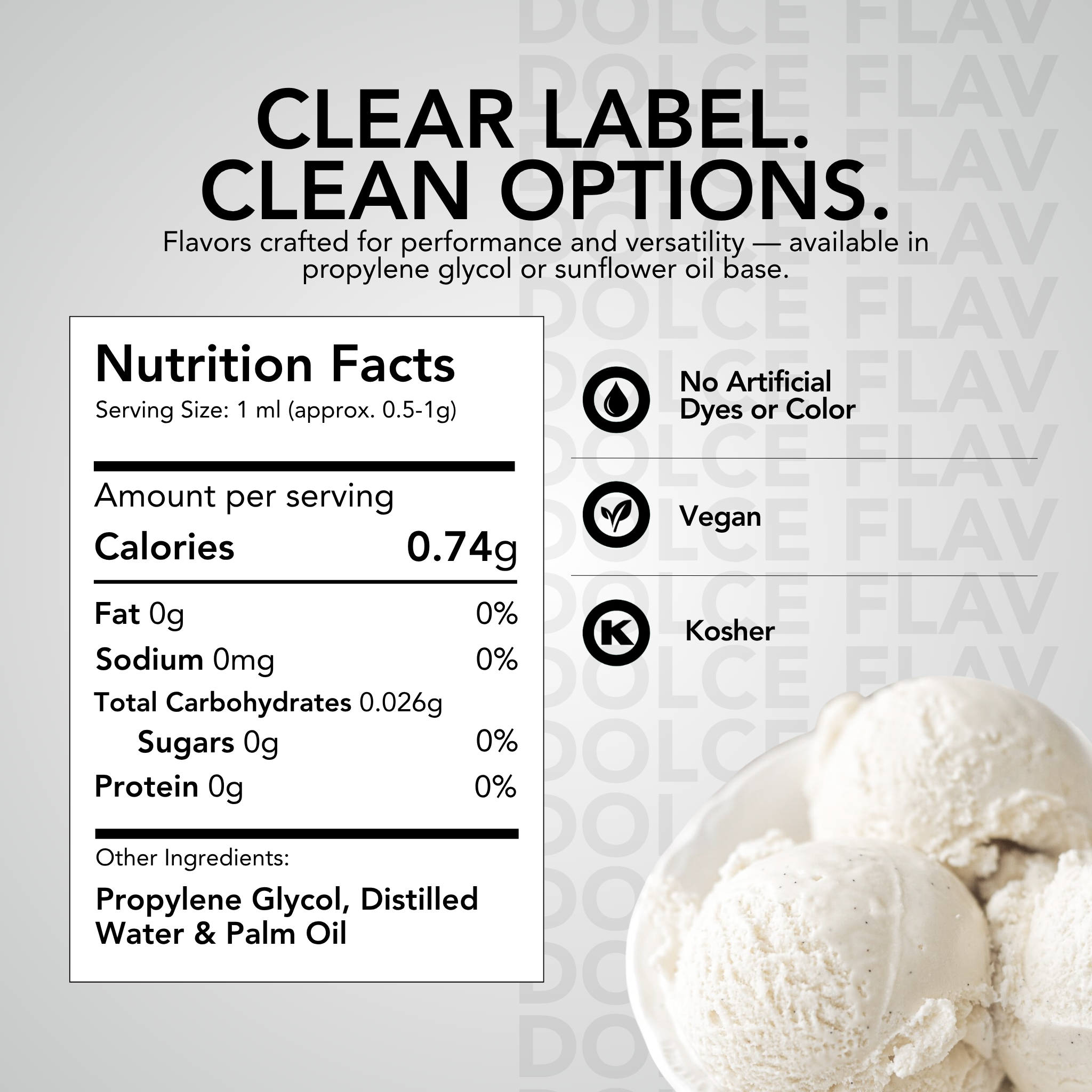 Natural White Food Color - Water Soluble