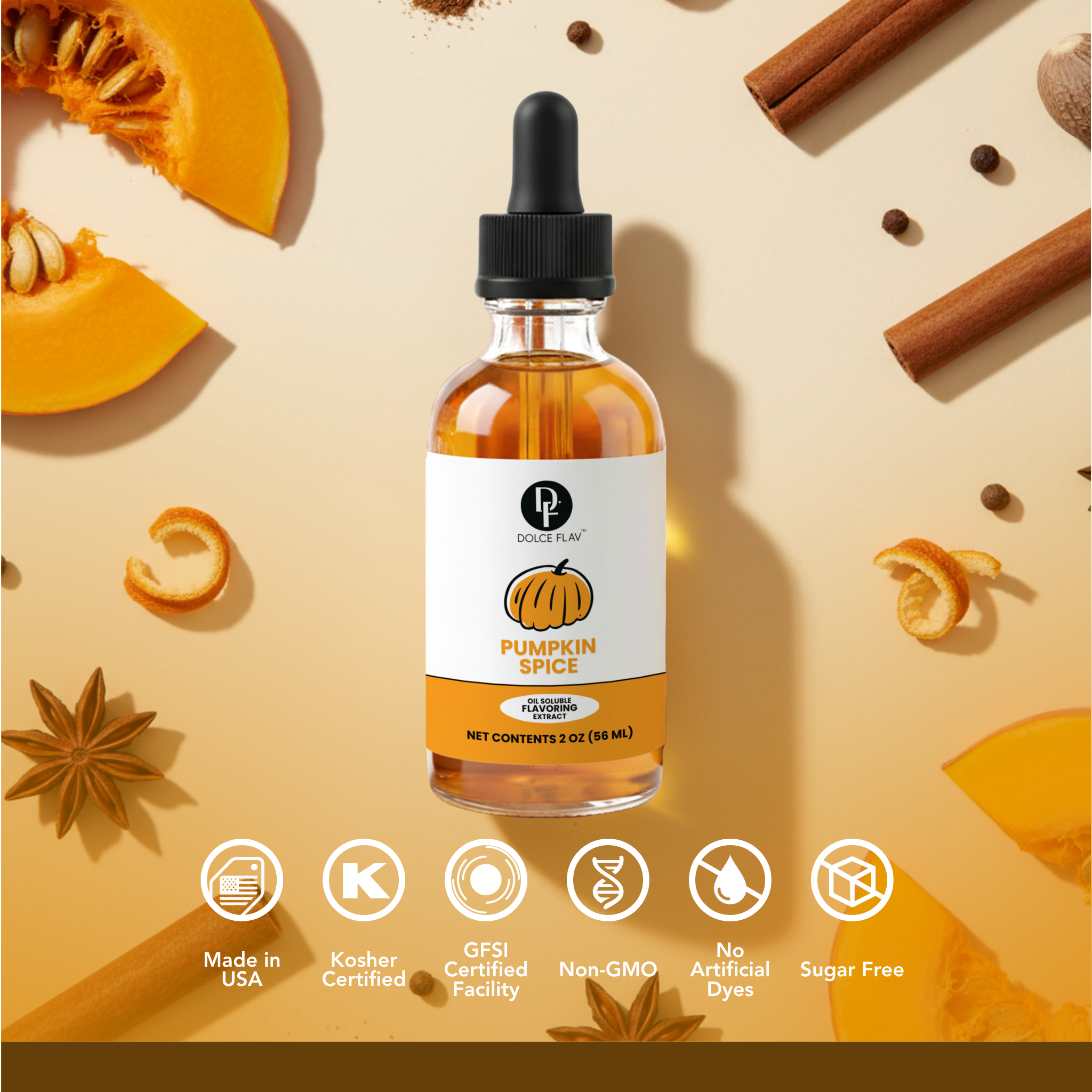 Oil Soluble Pumpkin Spice Flavoring