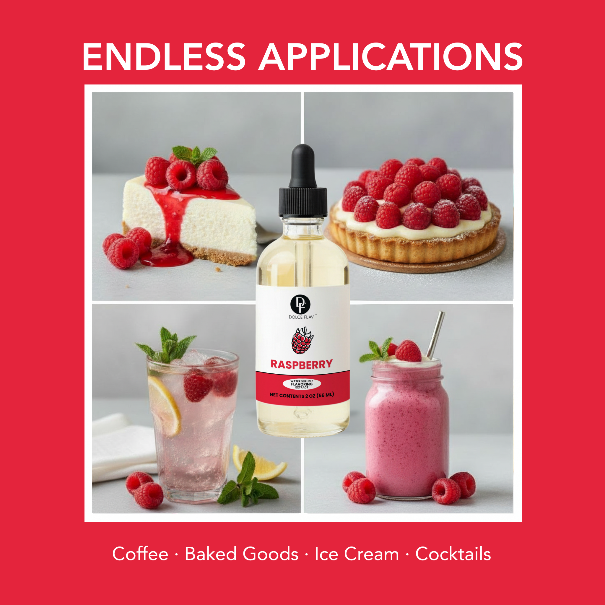 Raspberry Flavoring Water Soluble