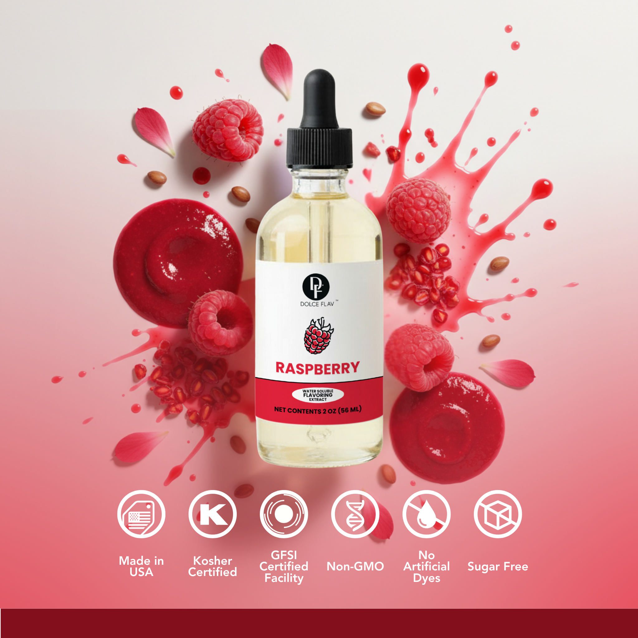 Raspberry Flavoring Water Soluble