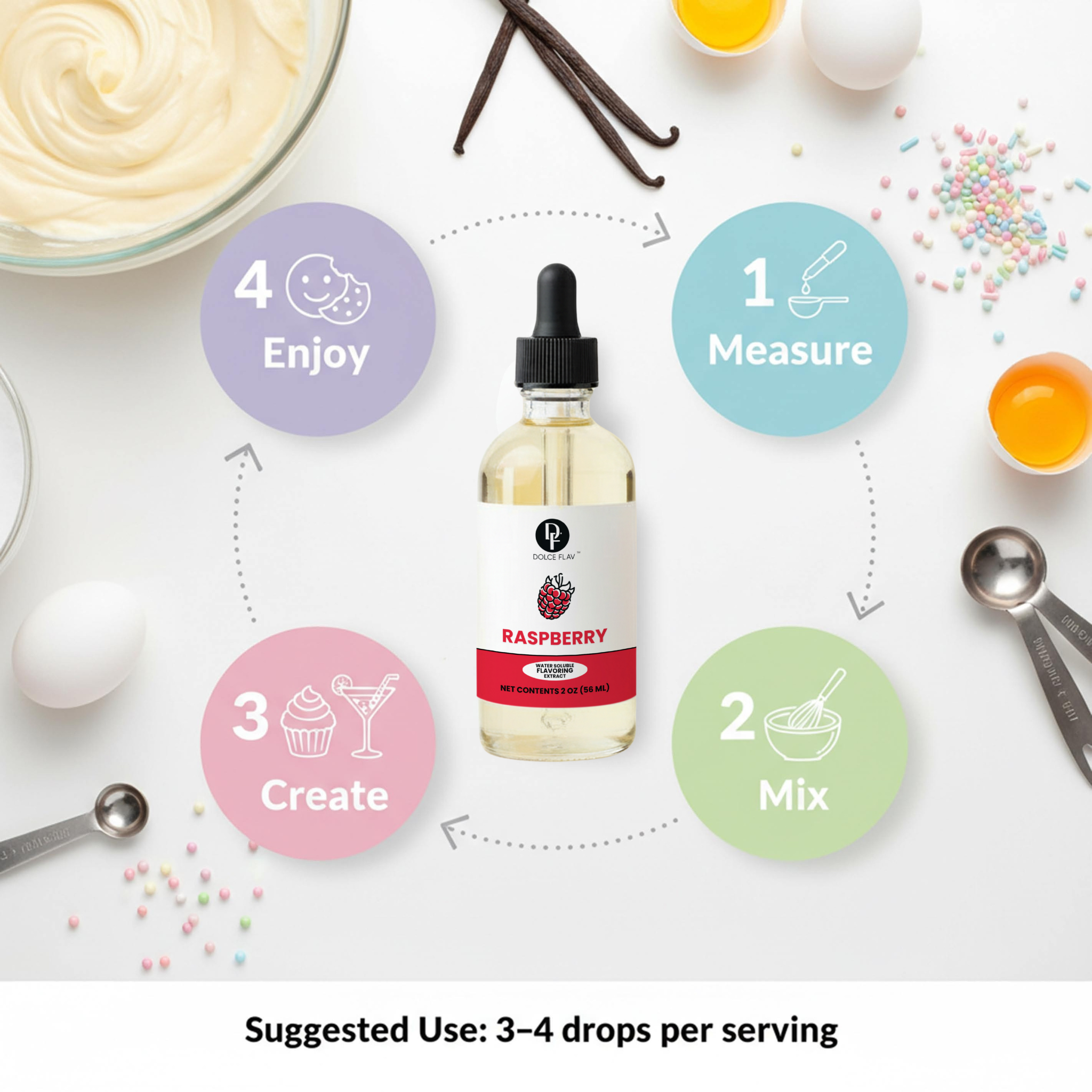 Raspberry Flavoring Water Soluble