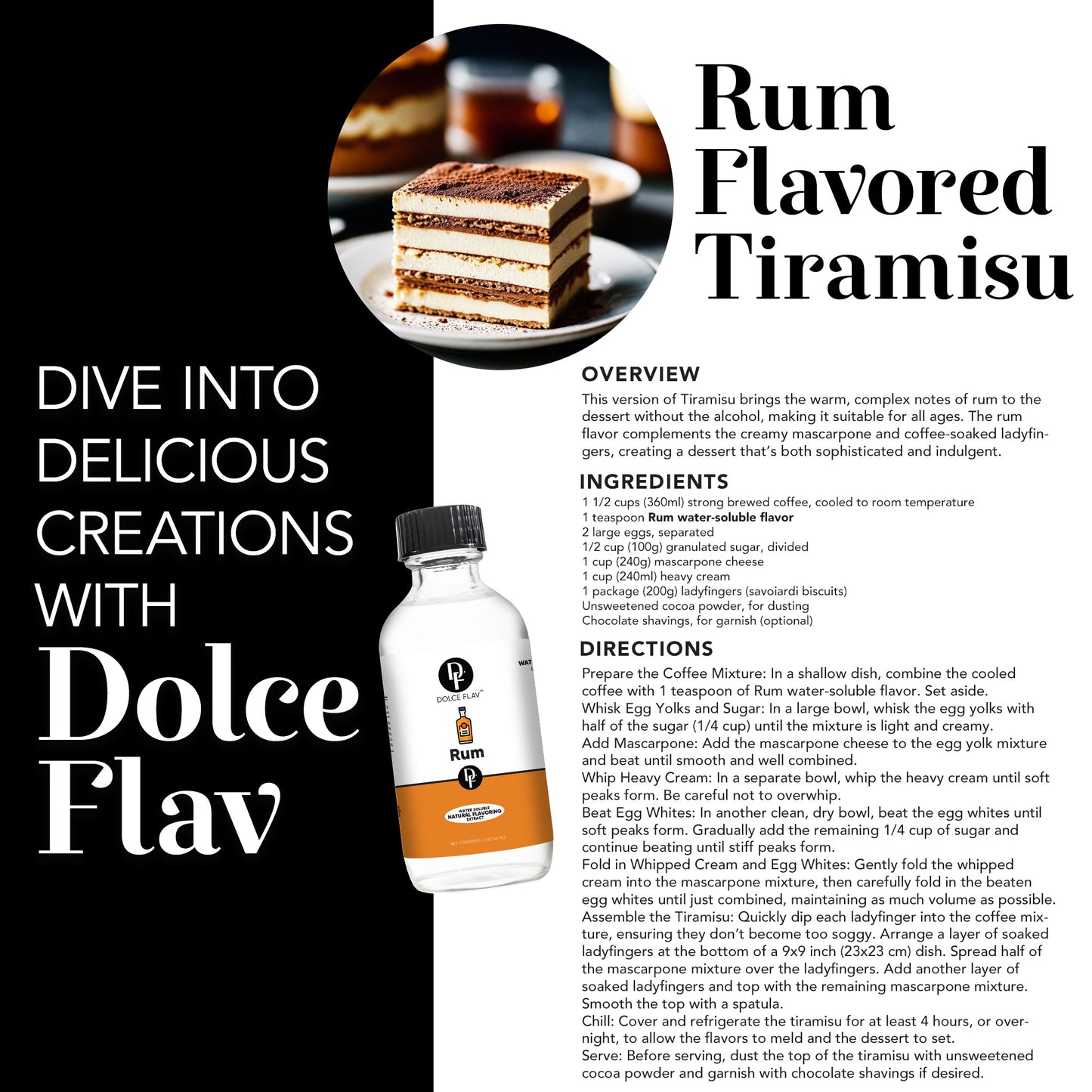 Rum Flavoring Water Soluble