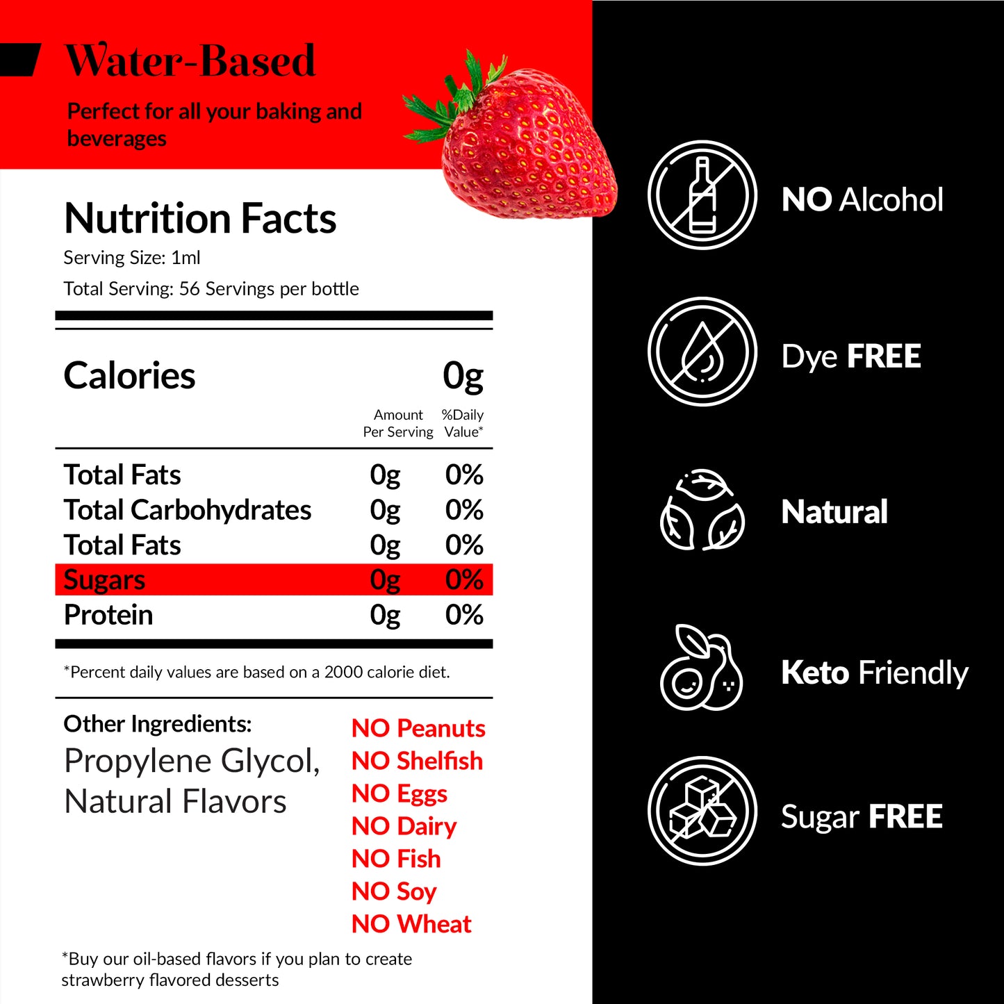 Strawberry Flavoring Water Soluble