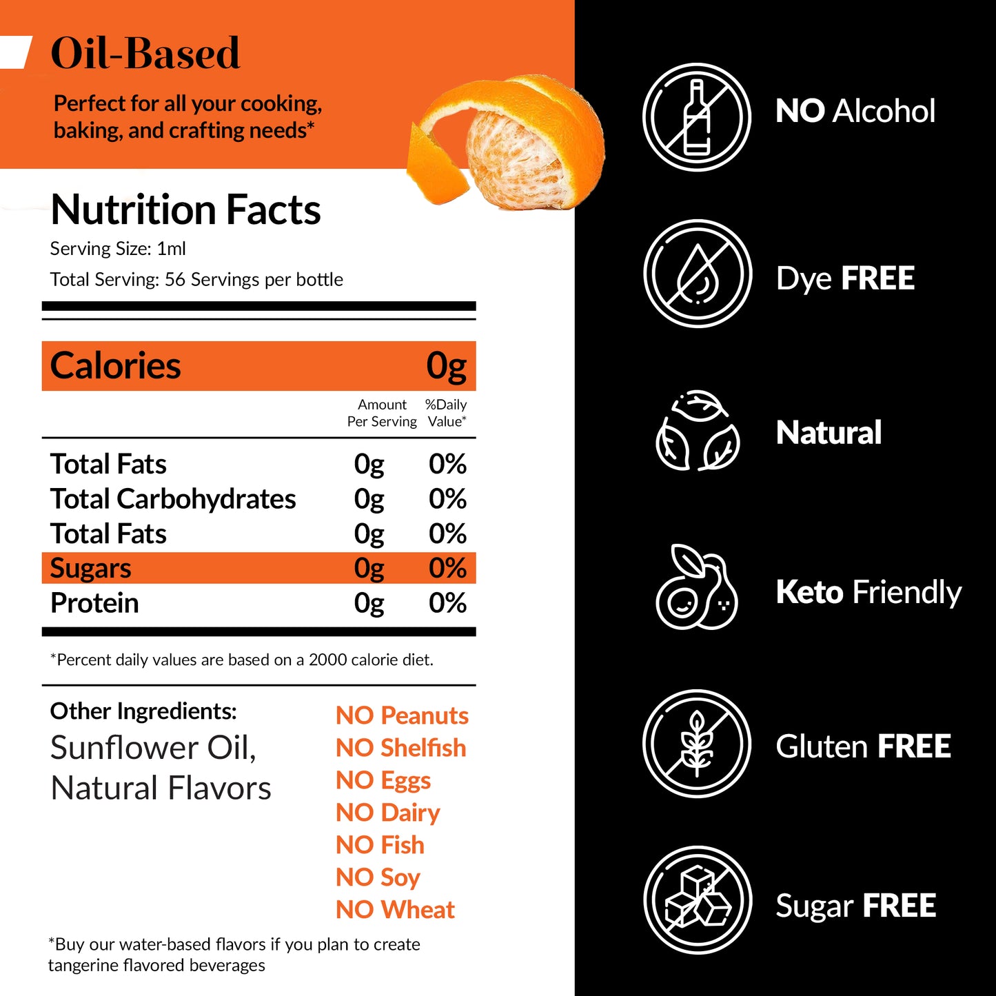 Oil Soluble Tangerine Flavoring