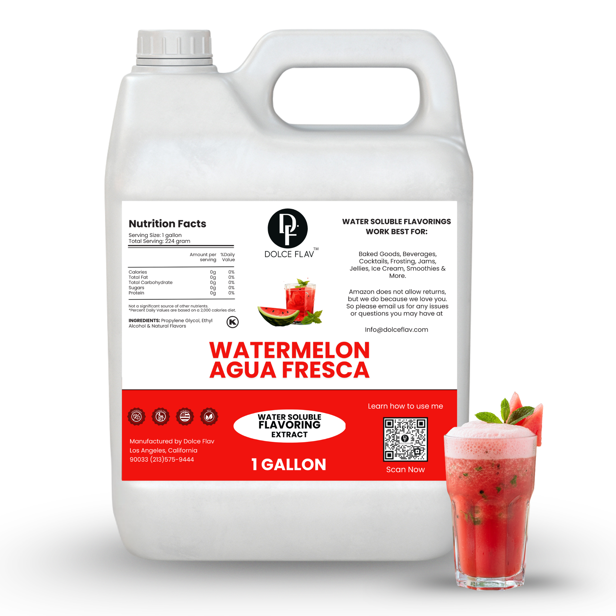 Natural Watermelon Agua Fresca Extract