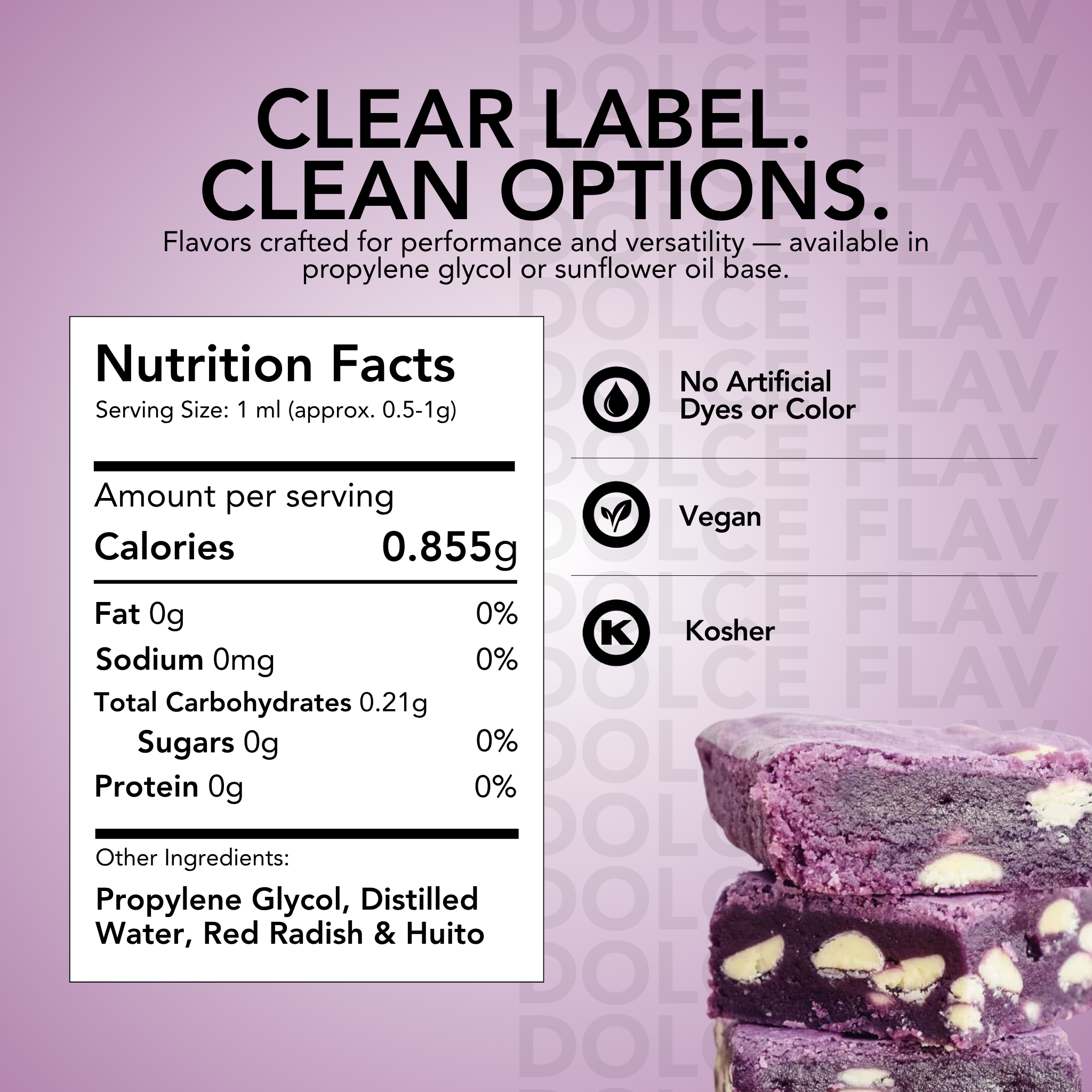 Natural Purple Food Coloring - Water Soluble